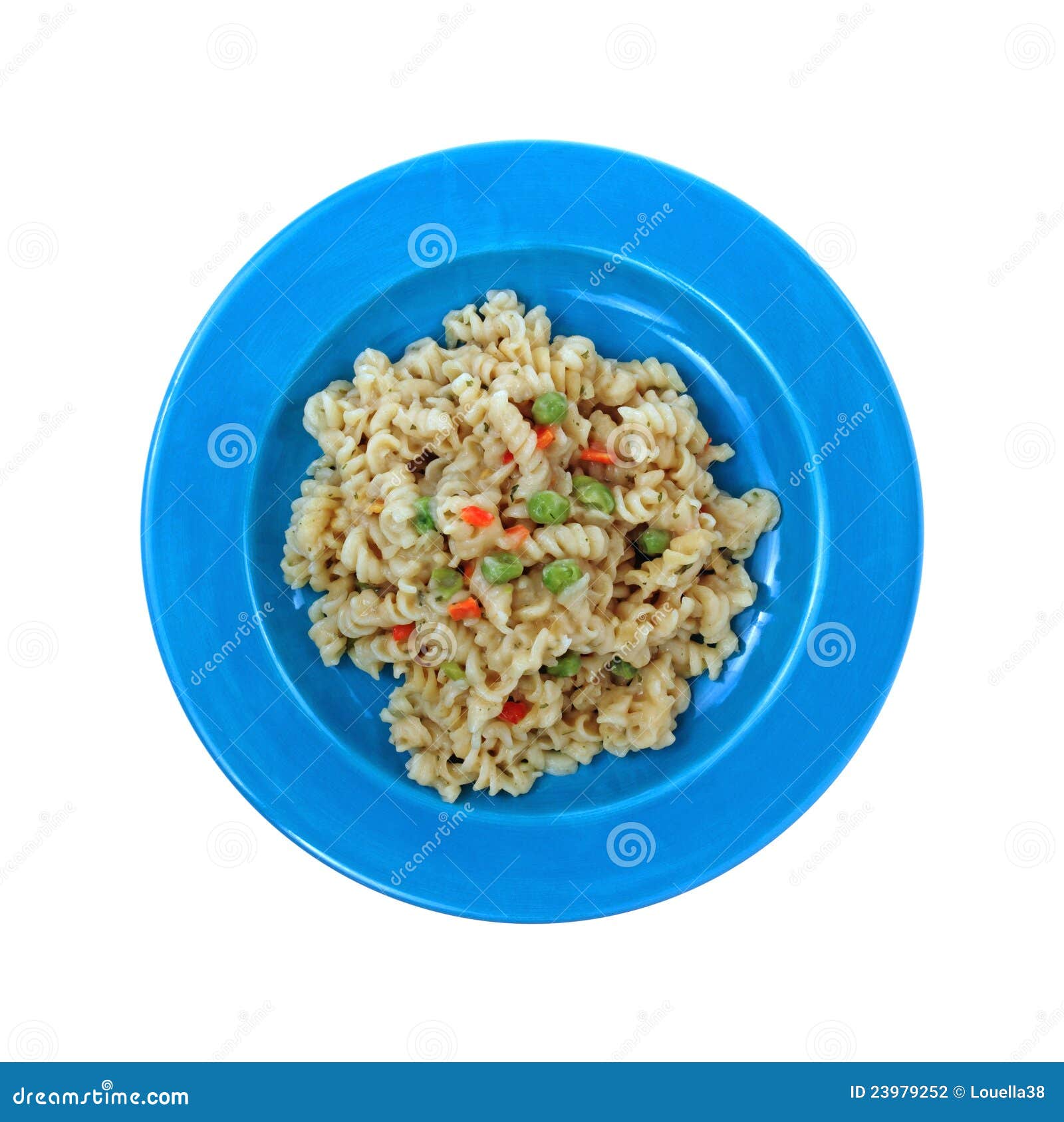 Cooked Rotini and Pasta stock photo. Image of view, creamy - 23979252