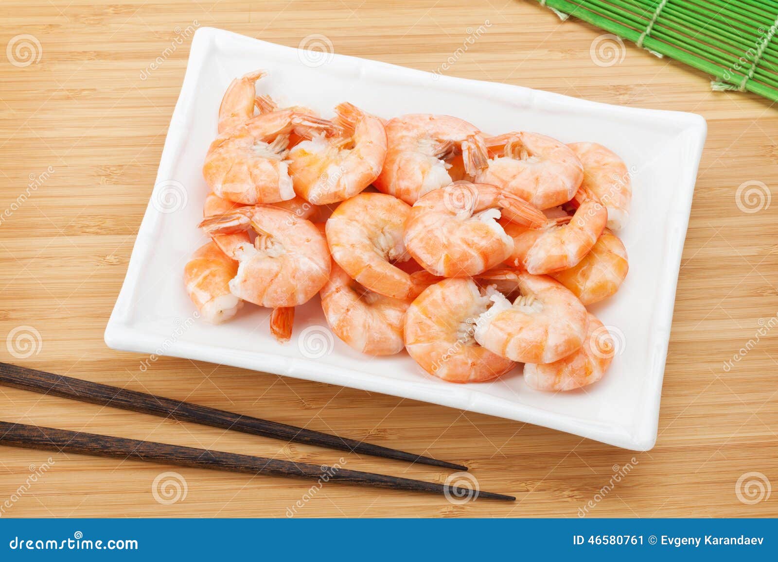 Cooked Shrimps and Chopsticks Stock Image Image of shrimp, shellfish