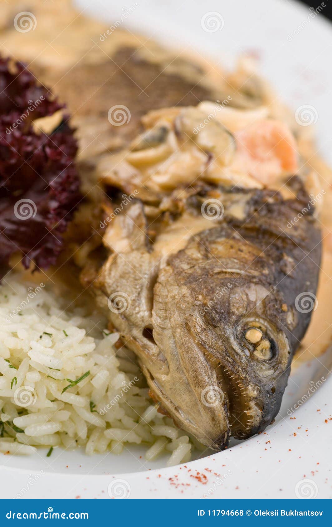 Cooked trout stock photo. Image of trout, grilled, cuisine 11794668