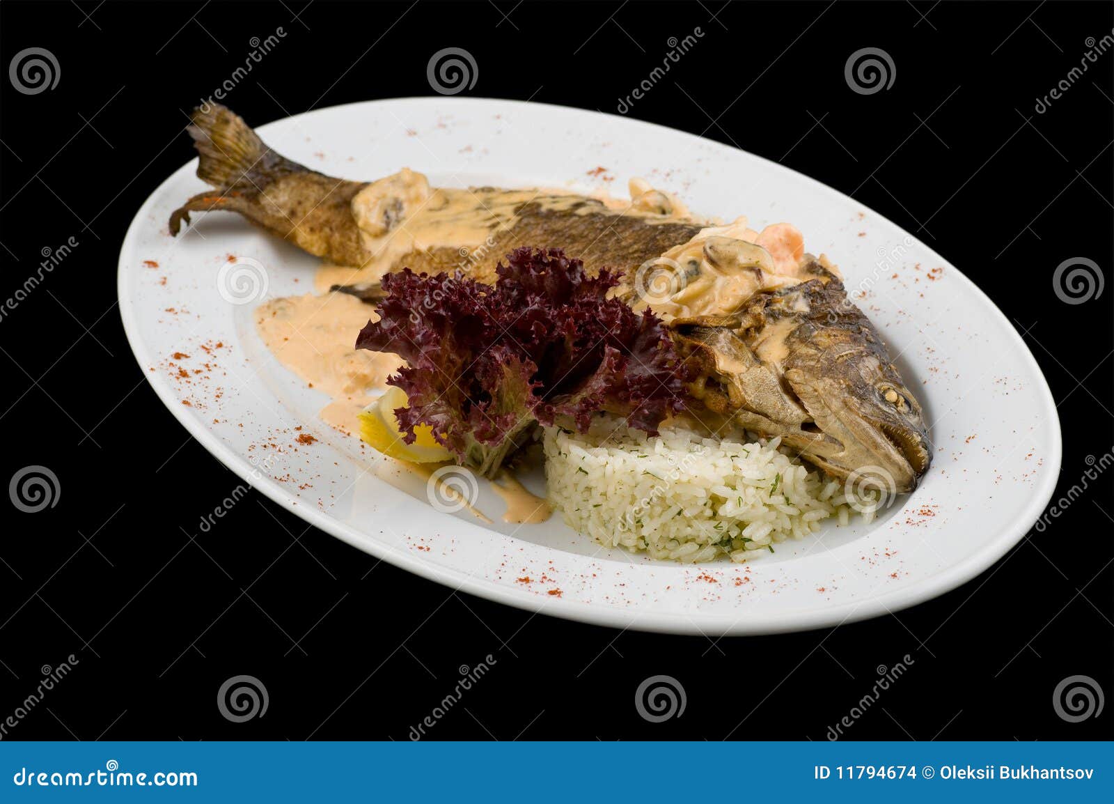 Cooked trout stock photo. Image of diet, trout, grill 11794674