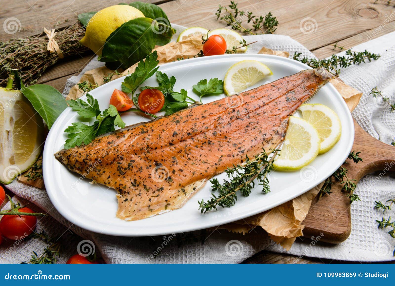 cooked trout trout
