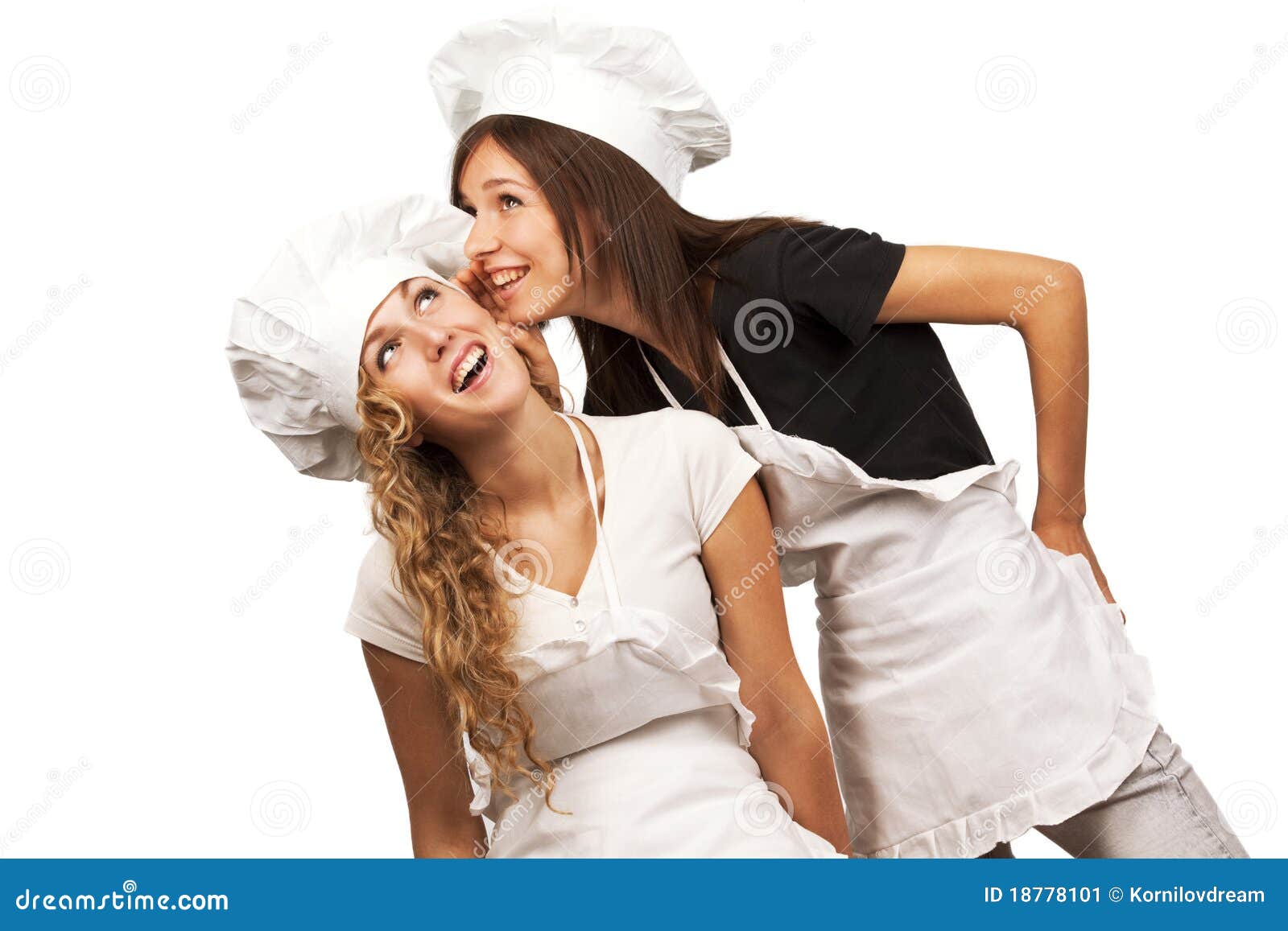Cookers Sharing Their Secrets Stock Image Image of chores