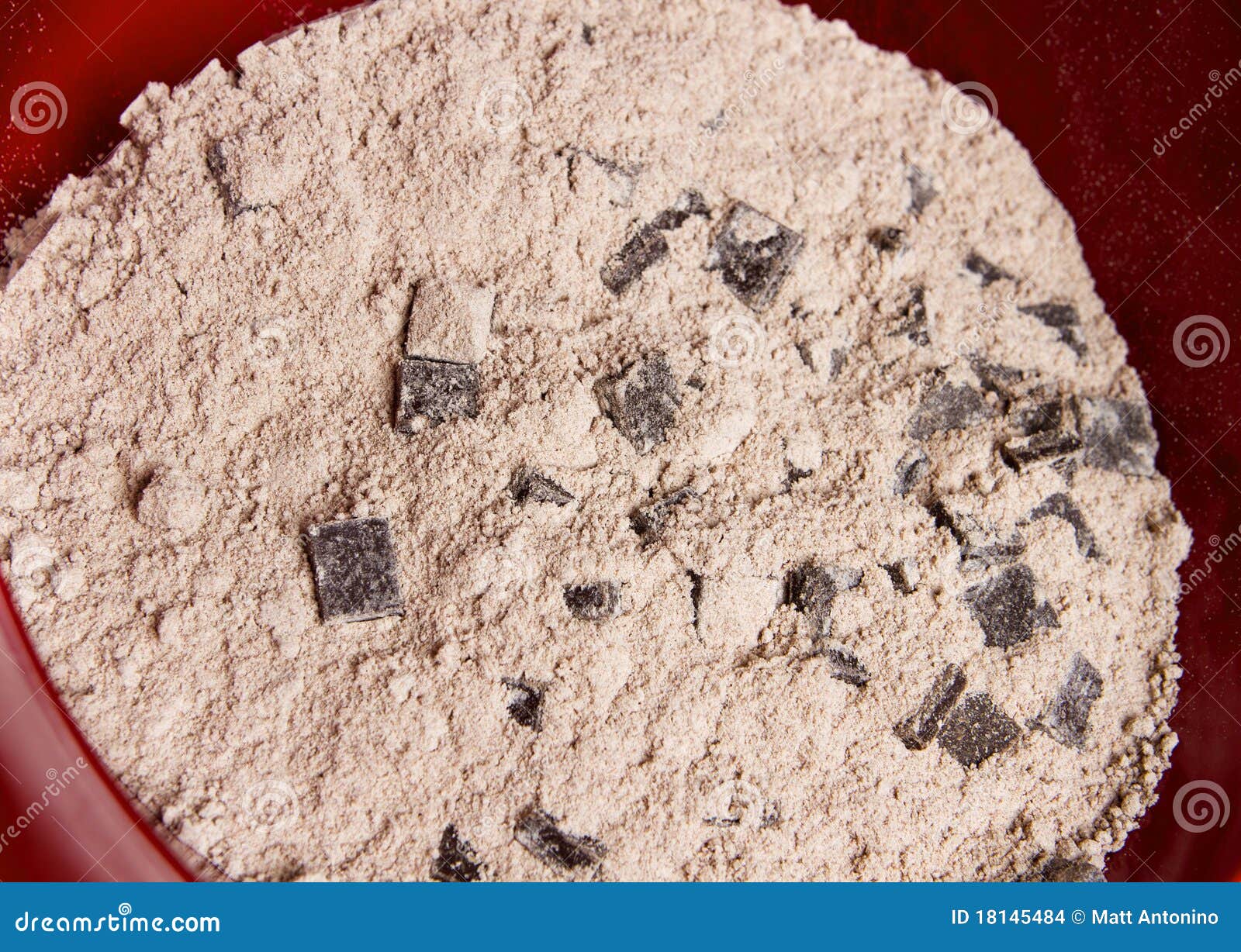 Cookie batter stock photo. Image of home, chip, homemade 18145484