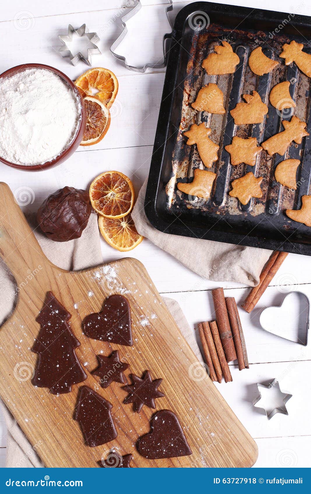 Cookie cooking stock photo. Image of holiday, preparation 63727918