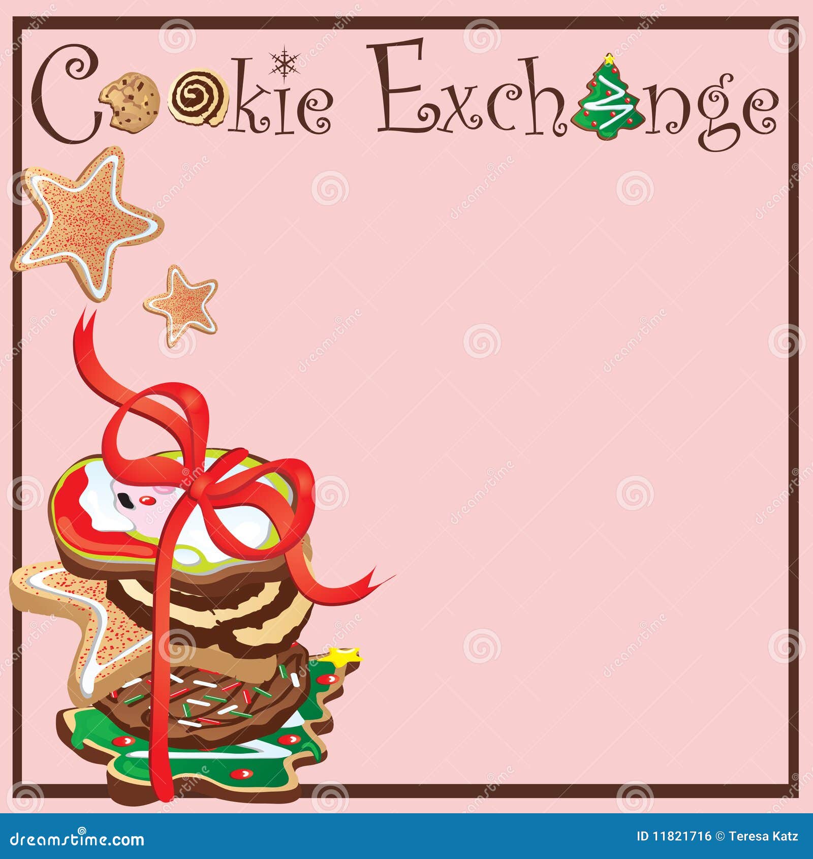 free christmas cookie borders clip art - photo #30