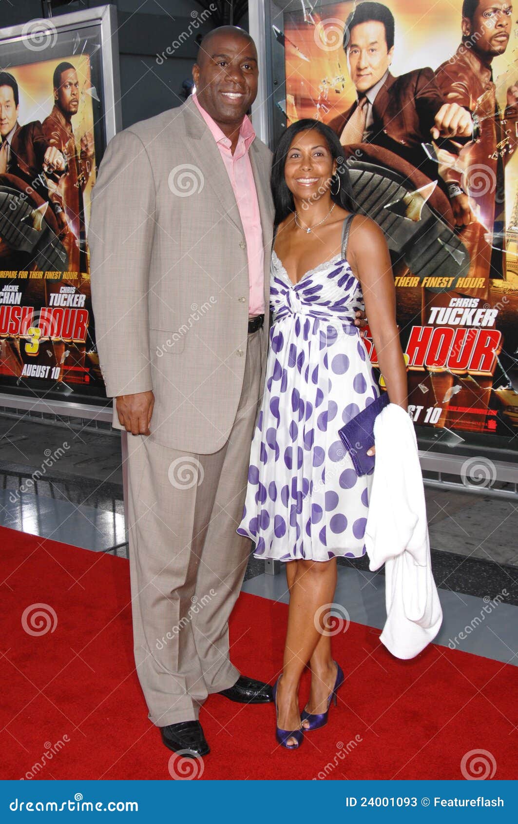 Cookie Johnson, Earvin editorial stock photo. Image of featureflash