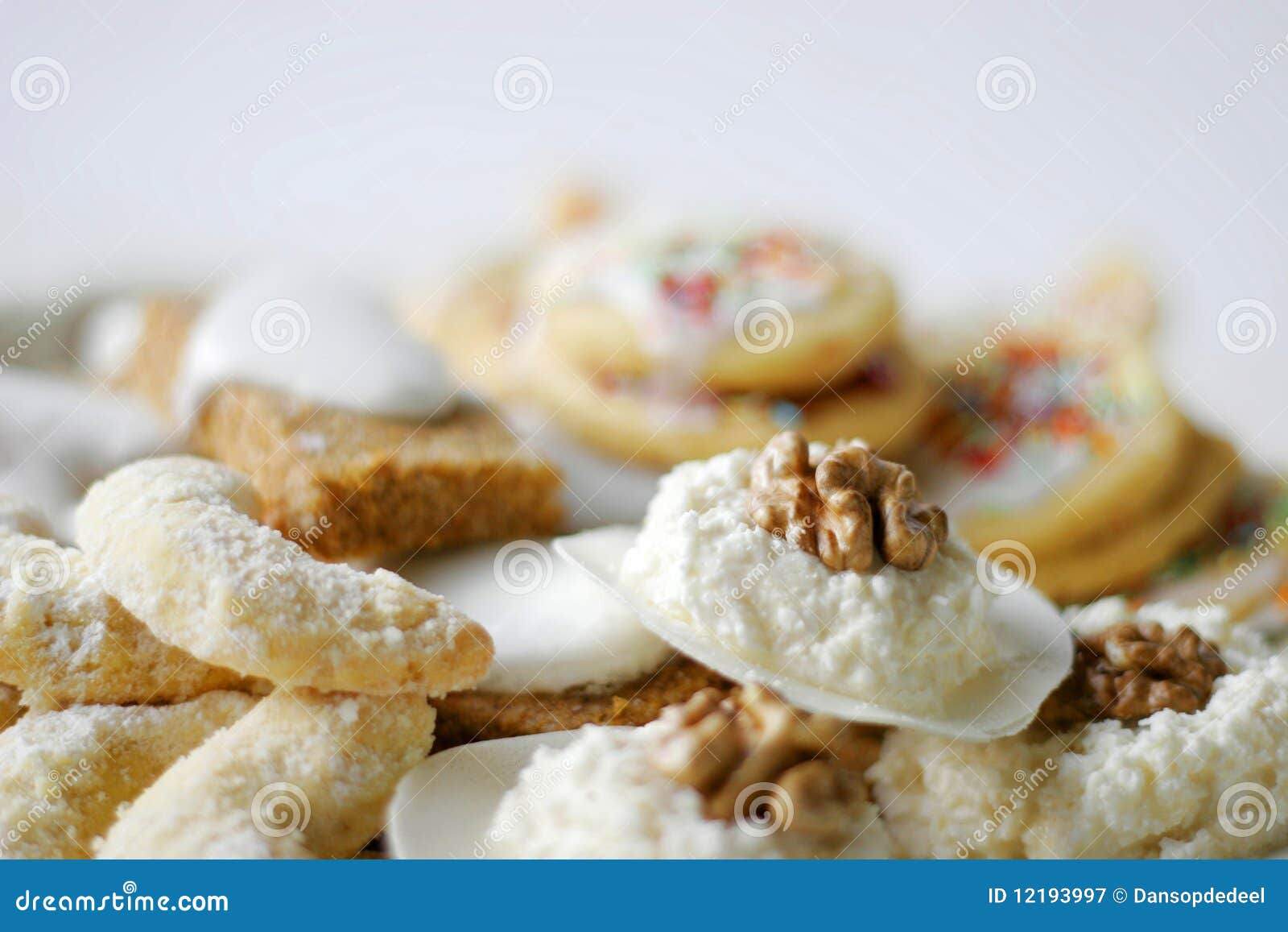Cookies closeup stock image. Image of fresh, baked, calories 12193997