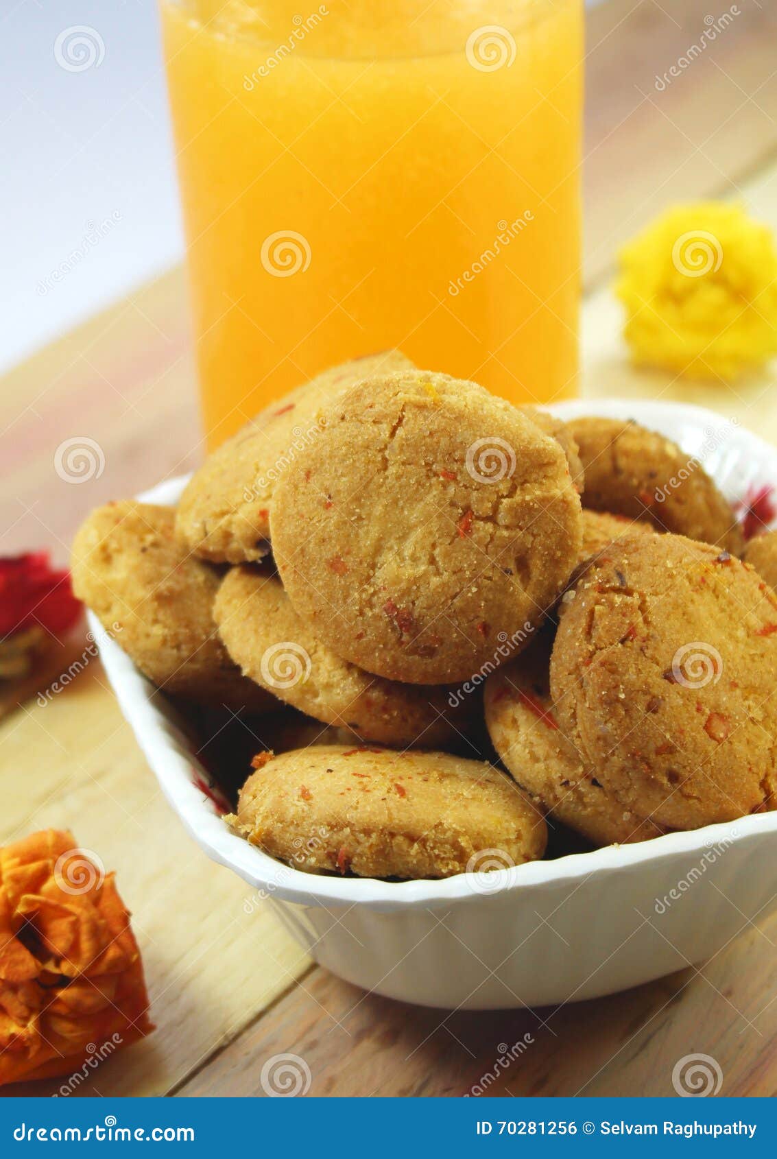 Cookies with juice stock photo. Image of cookies, homemade 70281256