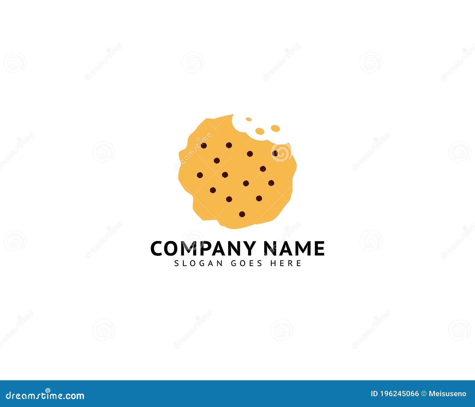 Cookies Logo Design Vector Template Stock Vector Illustration of logotype, element 196245066