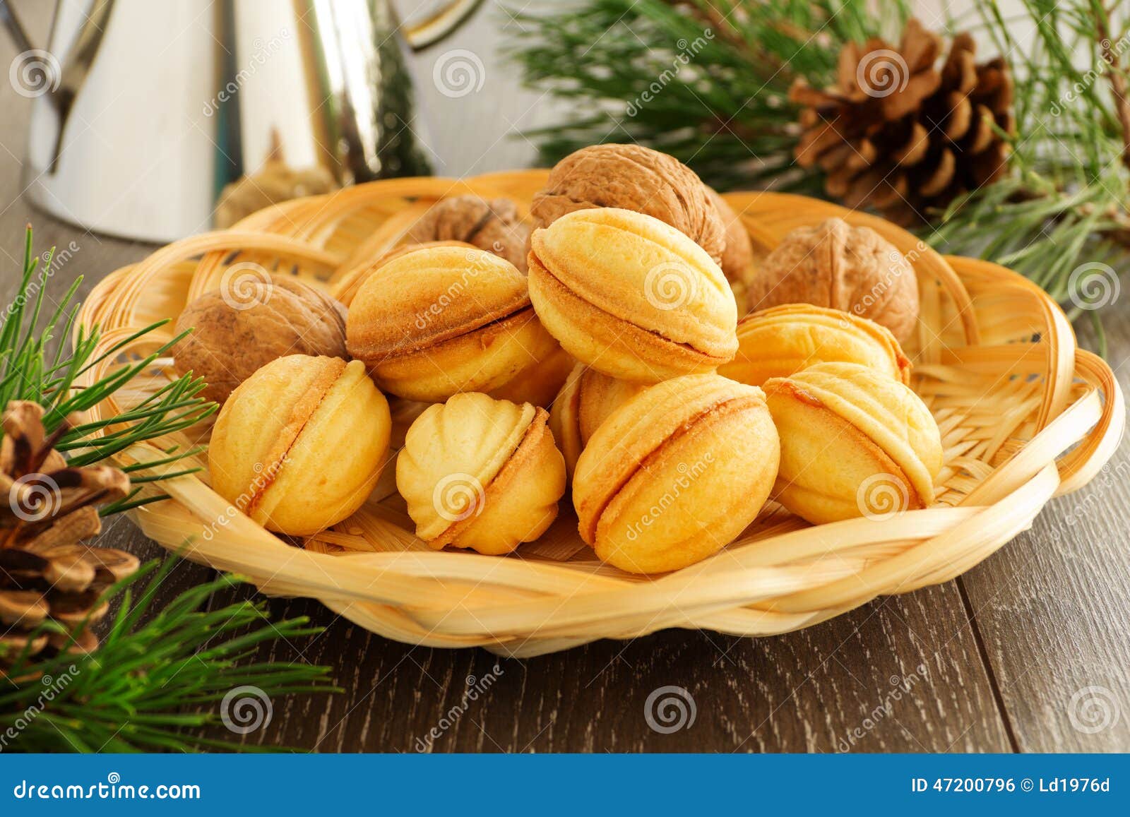 Cookies Nuts with Condensed Milk Stock Photo Image of traditional, cookies 47200796