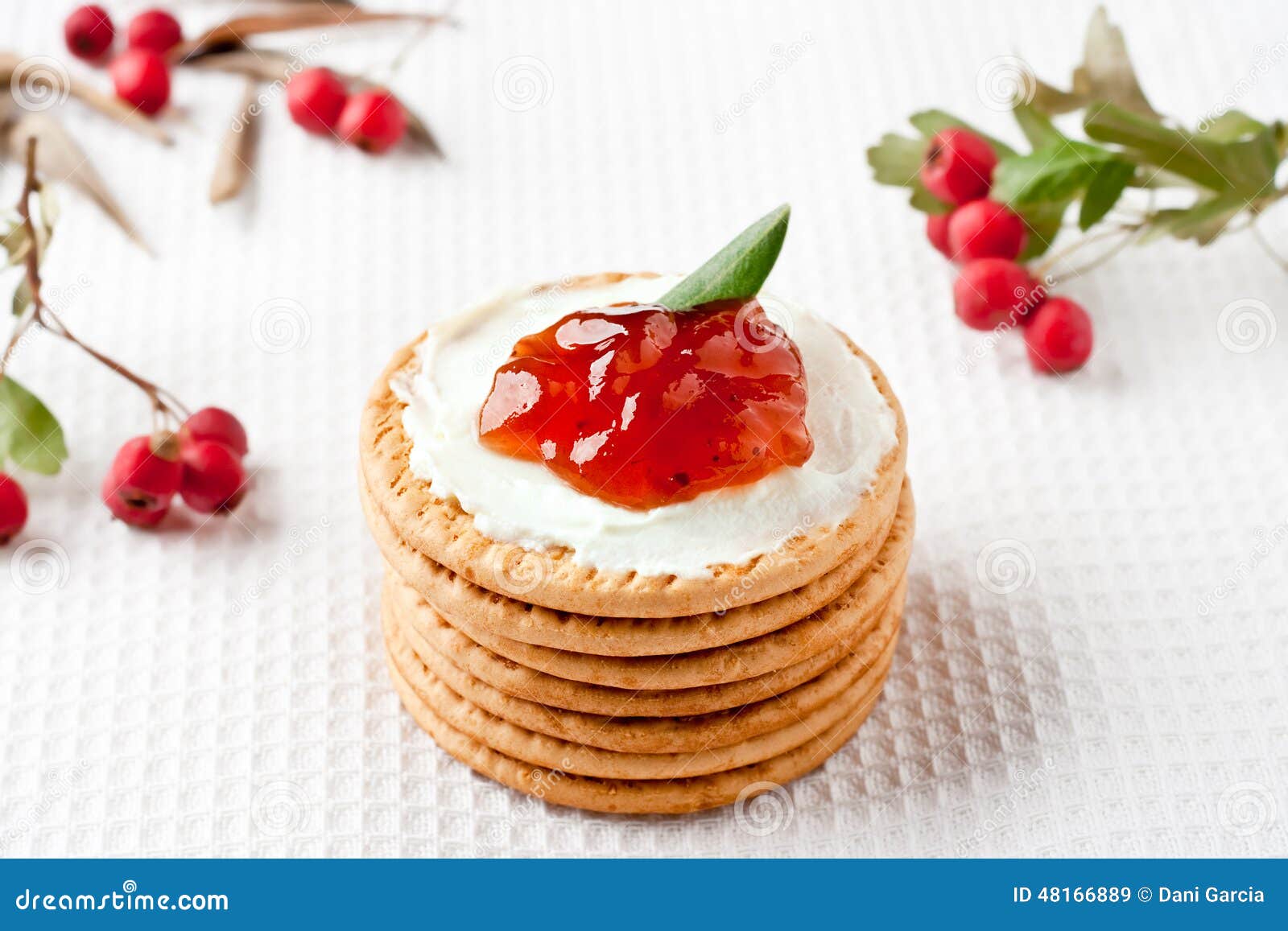 Cookies with Strawberry Jam Stock Image Image of cookie, black 48166889