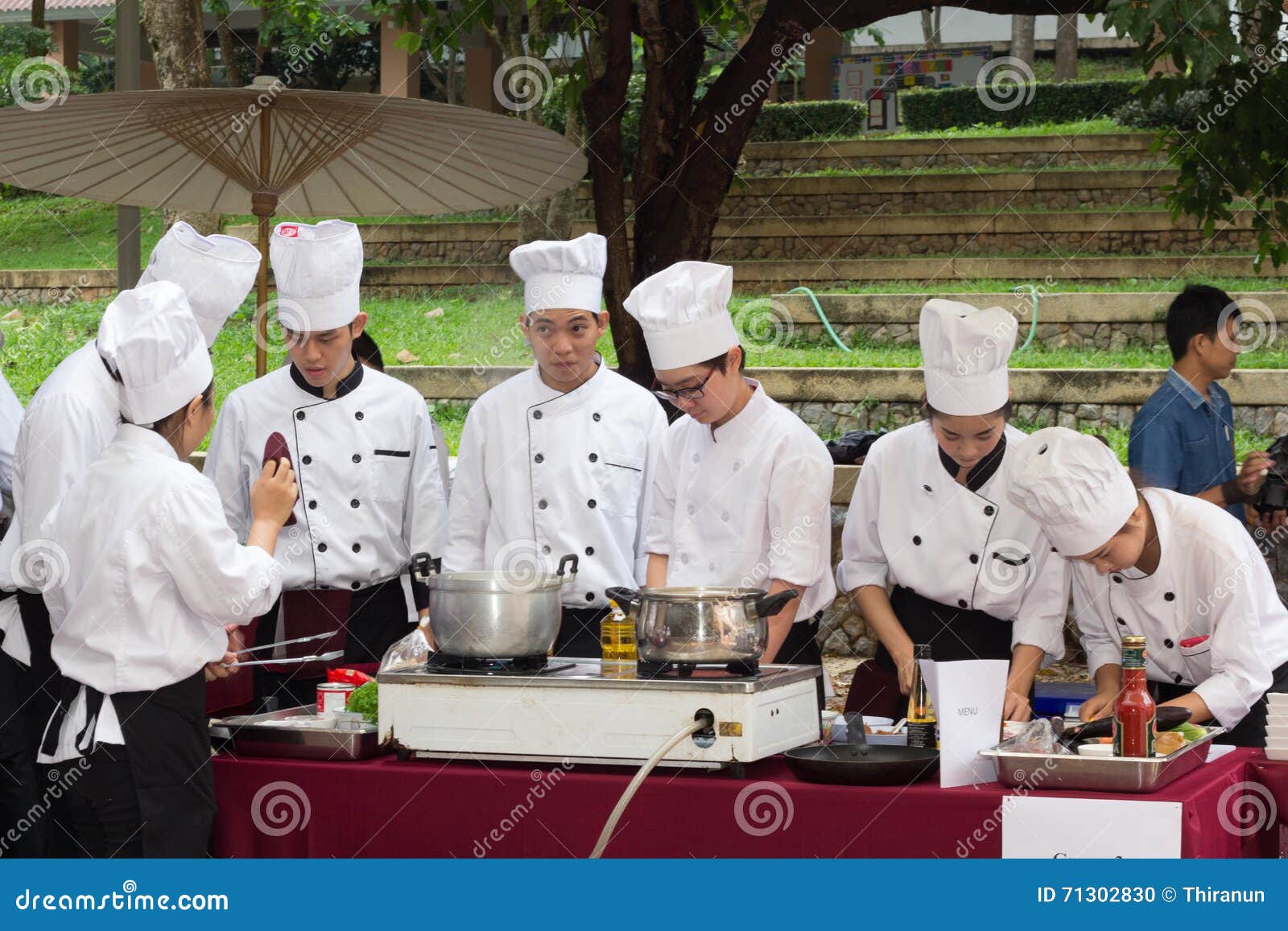 Cooking Competition School Of Business Management Students