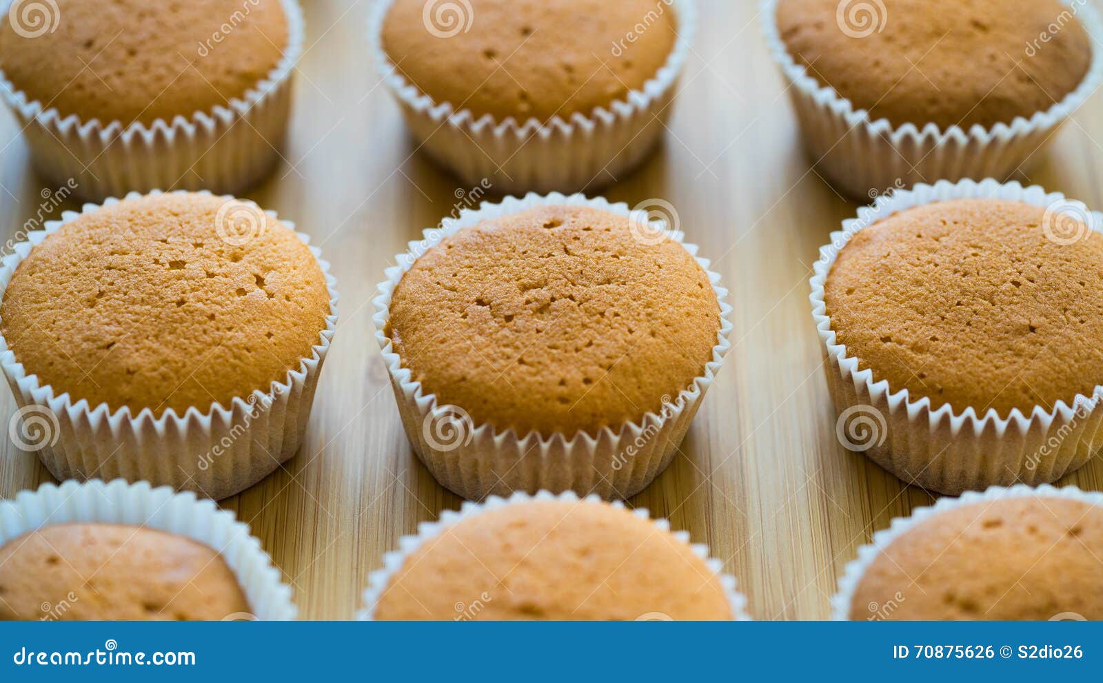 Cooking Cupcakes without Cream Stock Photo Image of professional