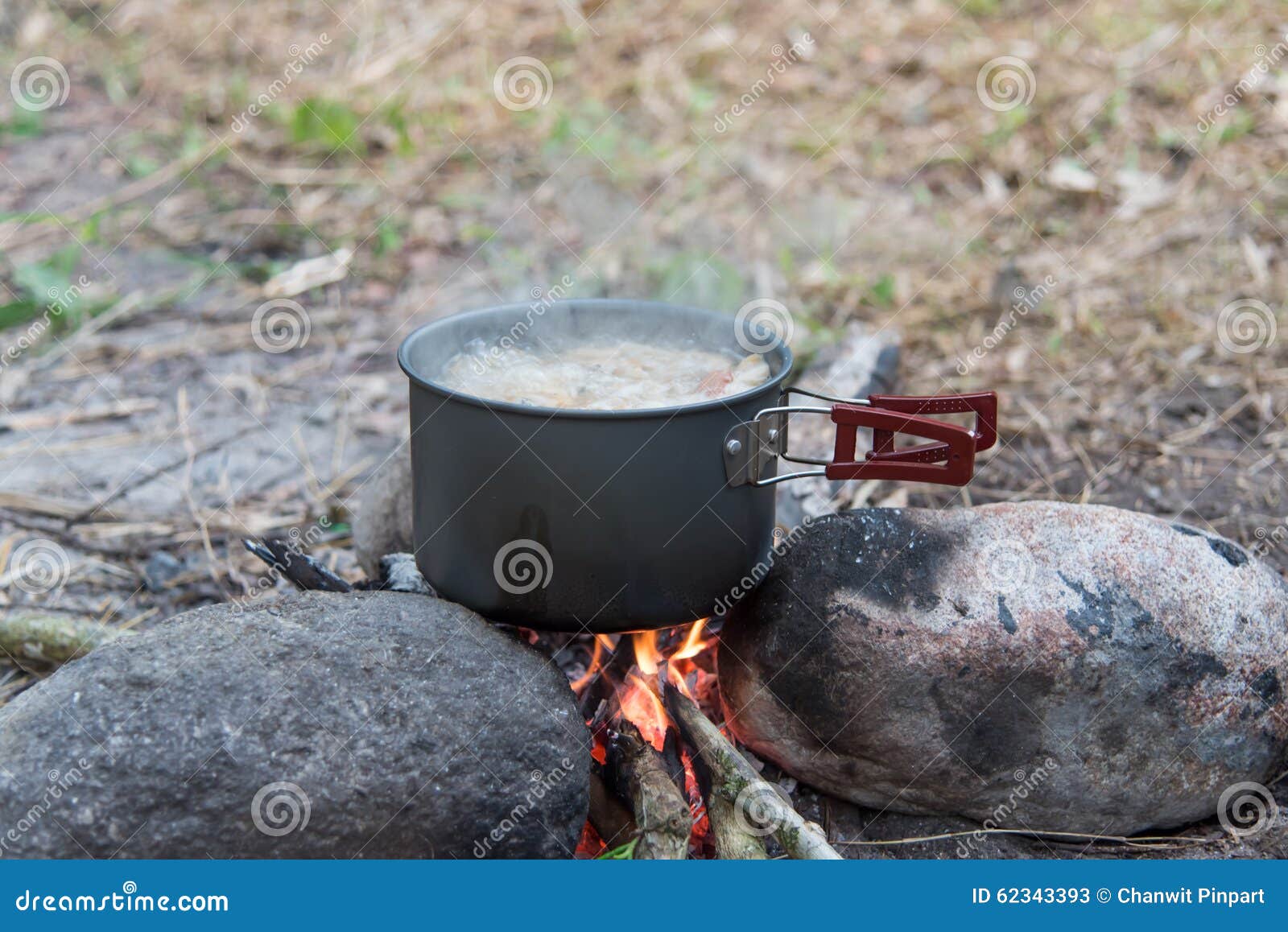 Cooking in Field Conditions Stock Image Image of adventure, camp