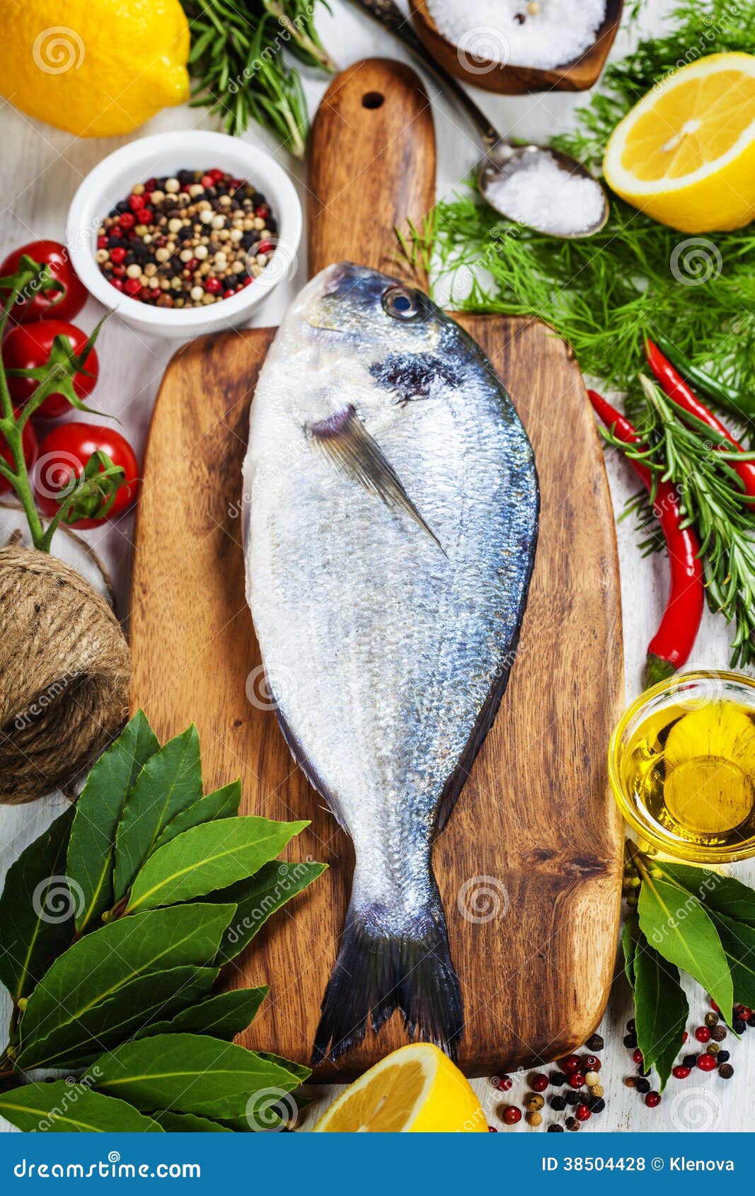 Cooking fish stock photo. Image of board, fish, preparation - 38504428