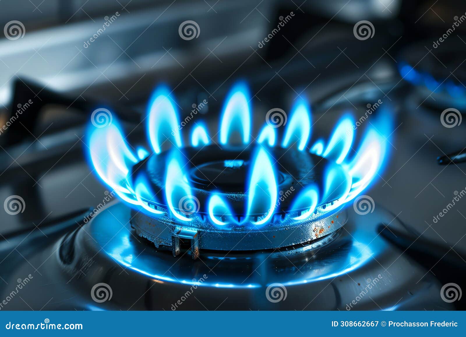 Cooking gas, AI generated stock illustration. Illustration of concept