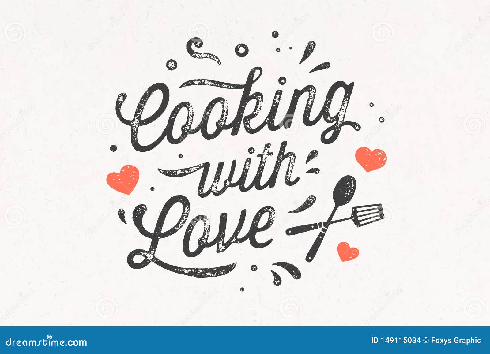 Cooking with Love. Kitchen Poster. Kitchen Wall Decor, Sign, Quote