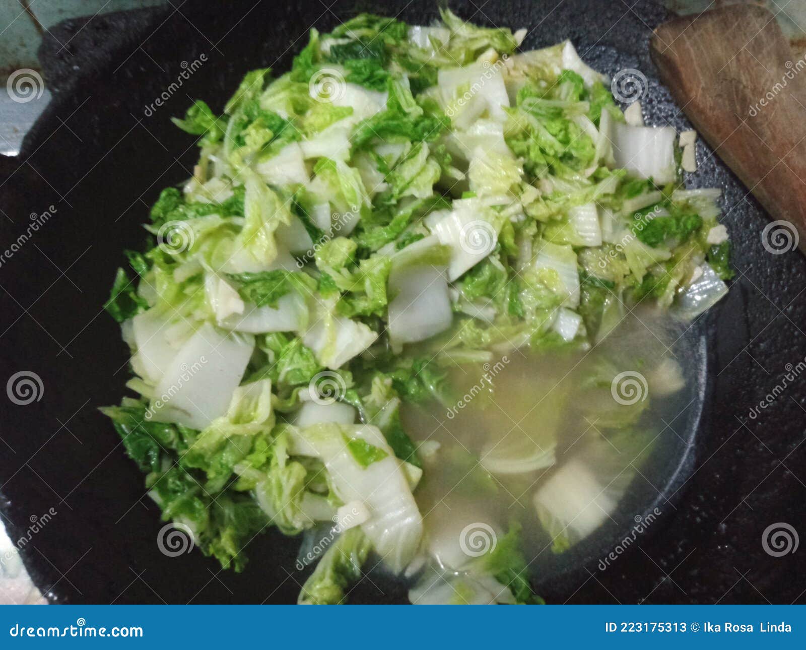 After Cooking the Mustard Greens Stock Image Image of style, polos 223175313