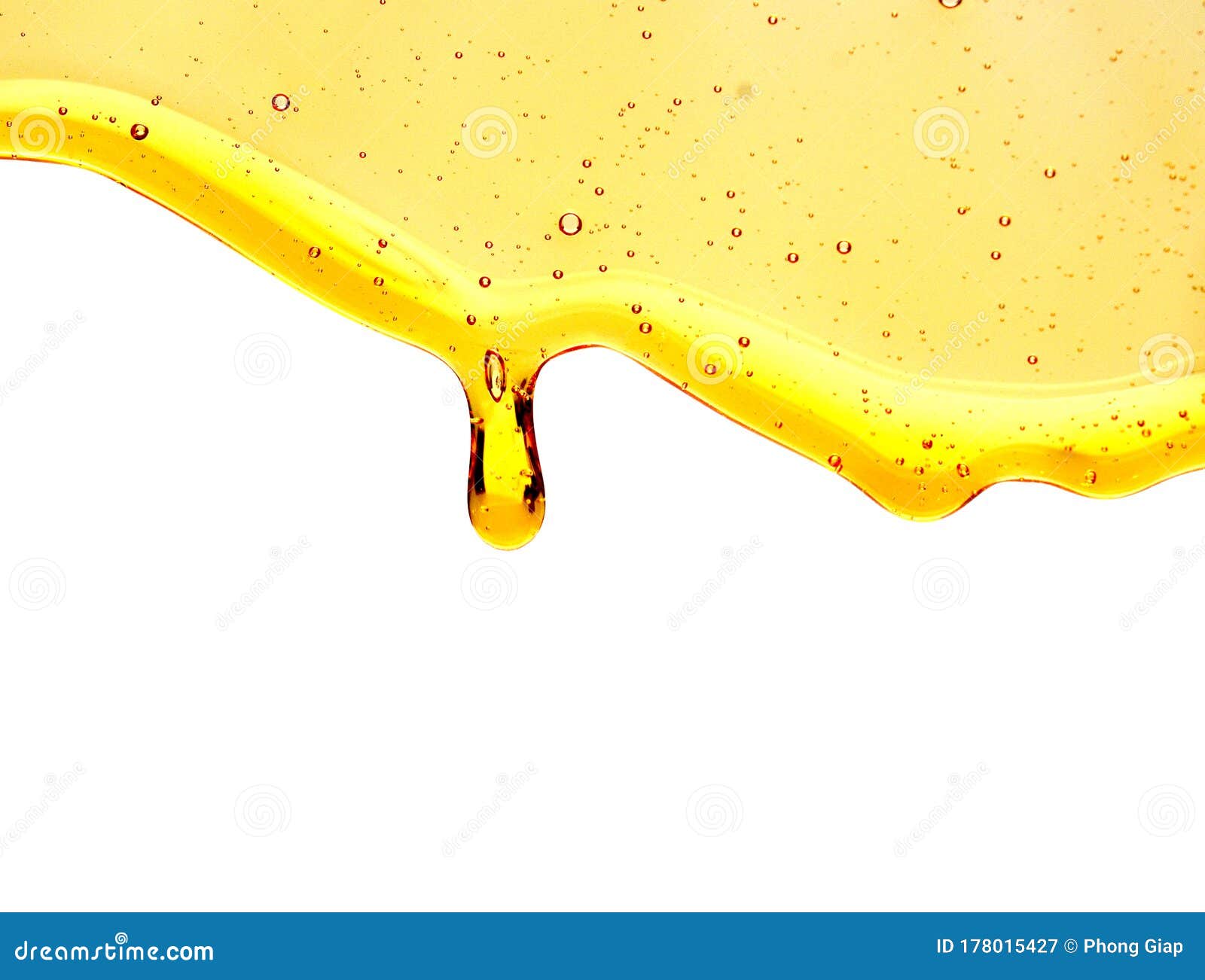 Cooking Oil. Splash Isolated on White. with Clipping Path. Stock Image