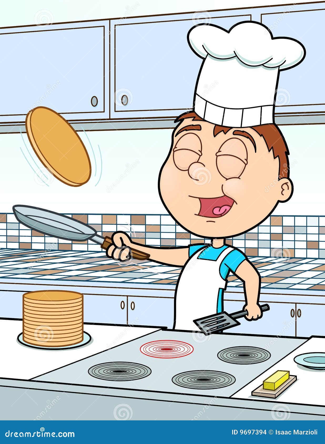 touching a hot stove clipart