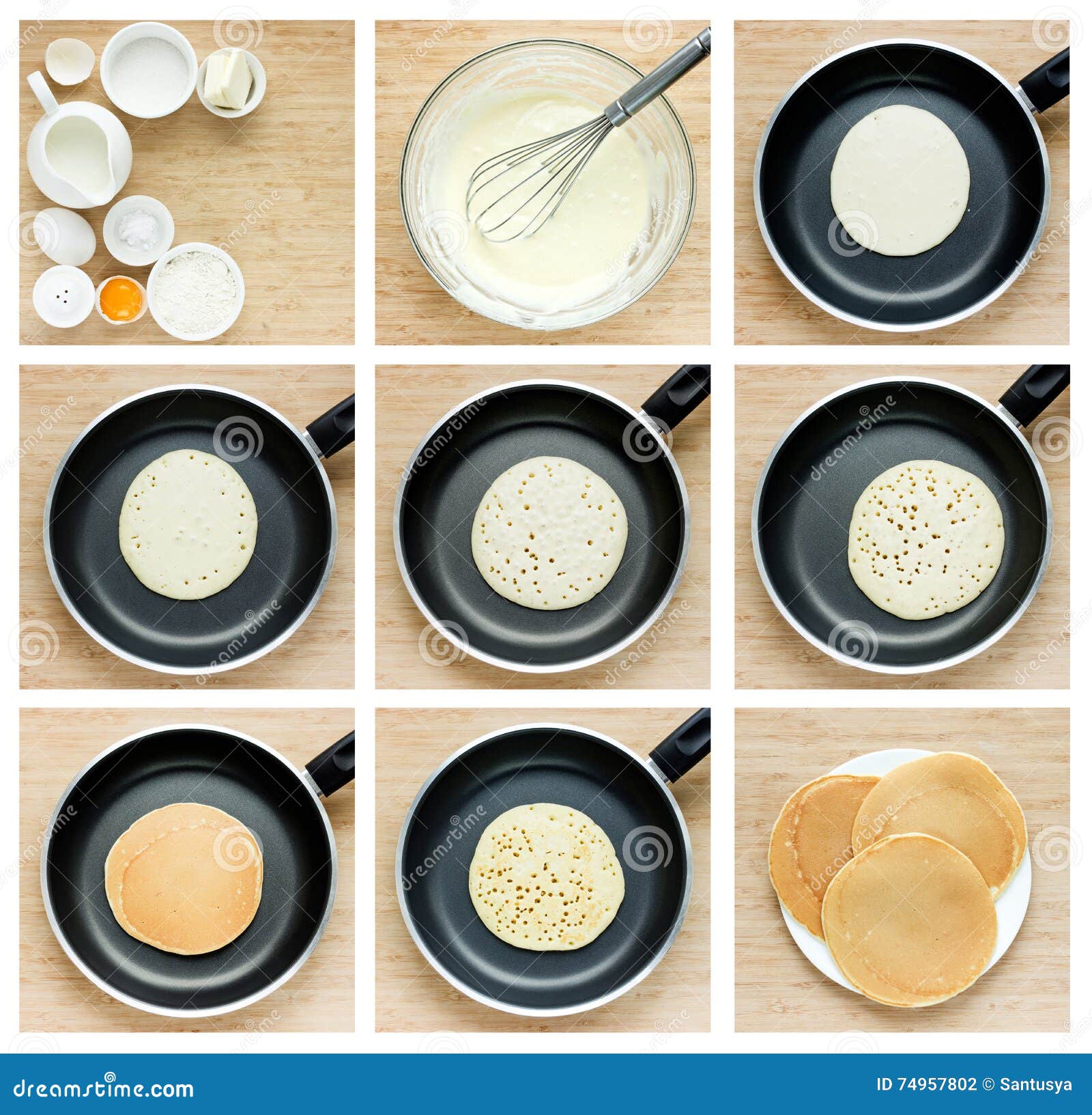 Preparation pancake deals
