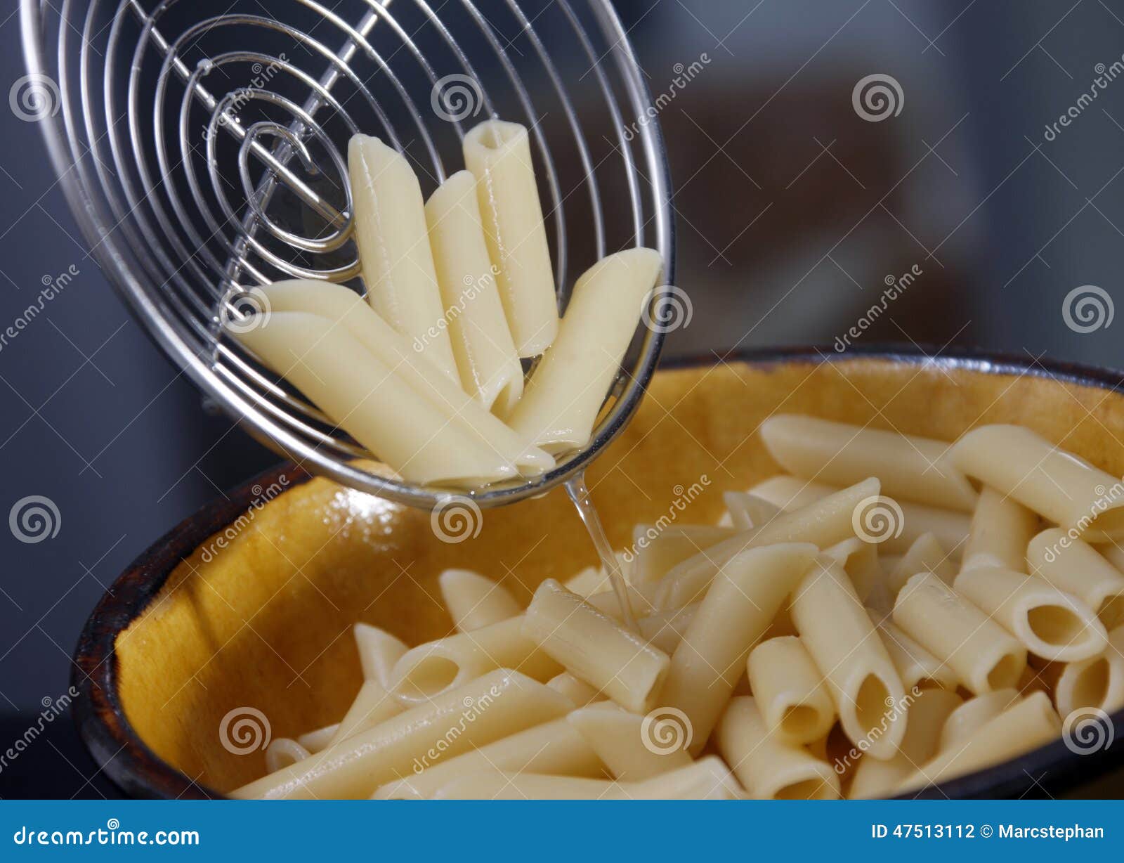 Cooking Penne stock photo. Image of noodle, cooking, texture - 47513112