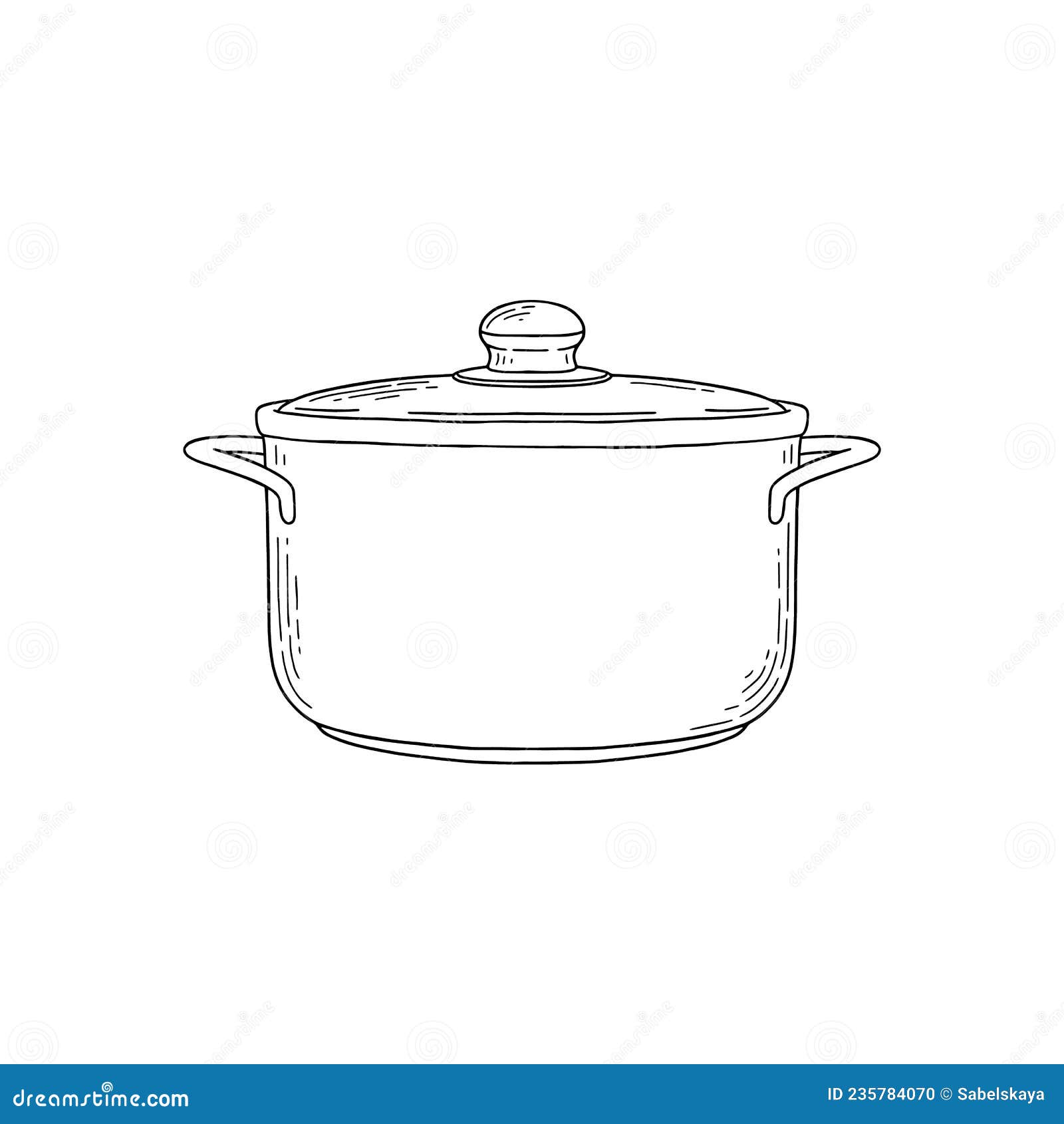 cooking clay pot drawing - Clip Art Library