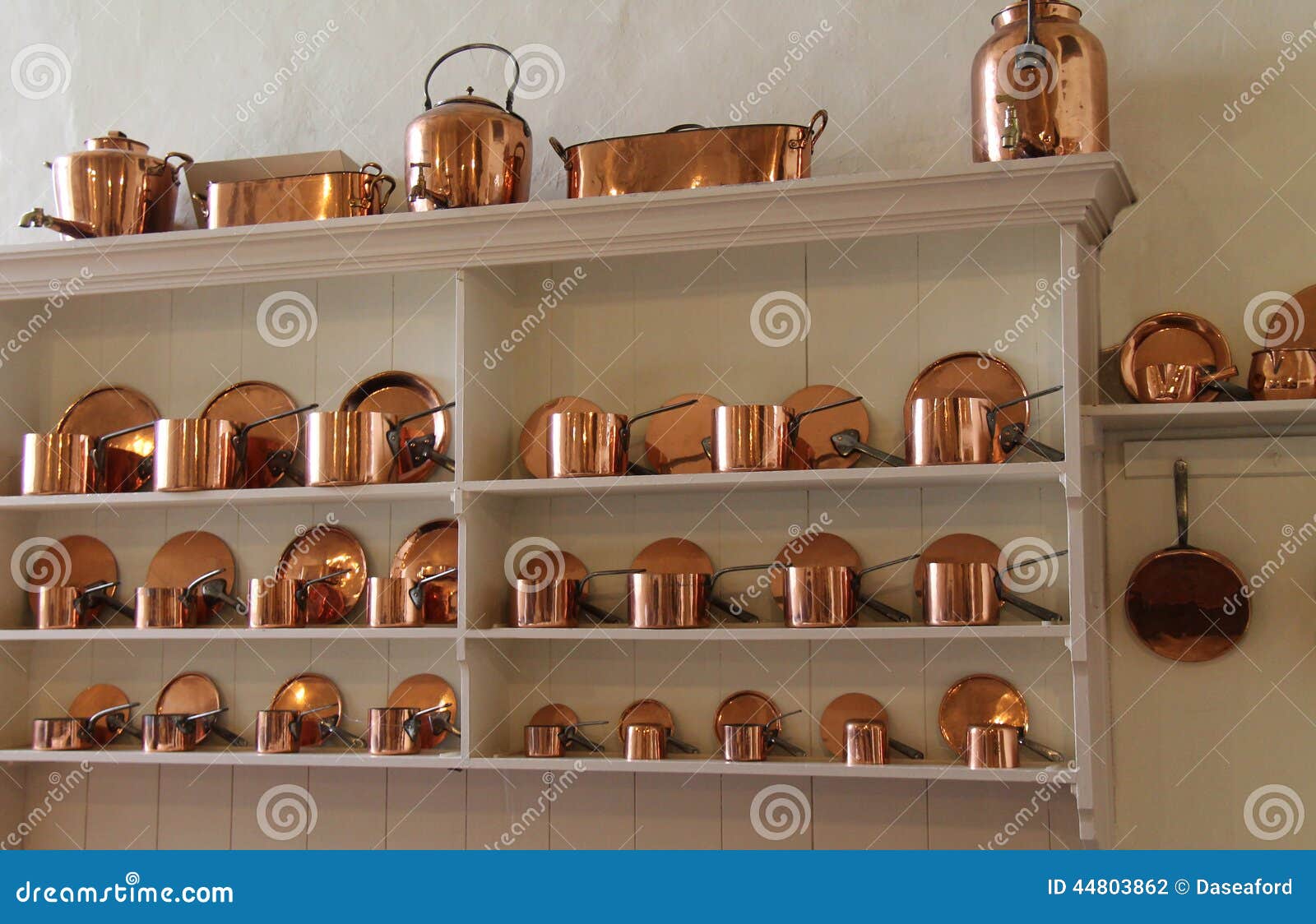 Cooking Saucepans. stock photo. Image of home, hanging 44803862
