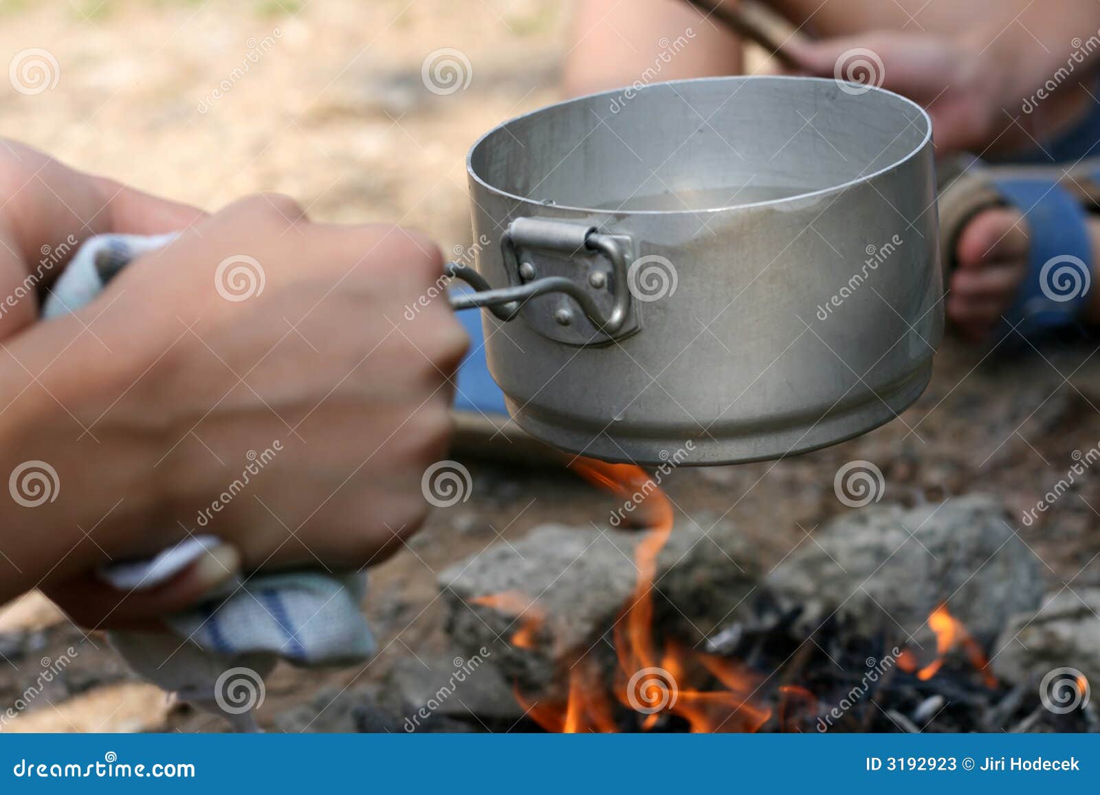Cooking of tea stock image. Image of leaf, place, fire 3192923