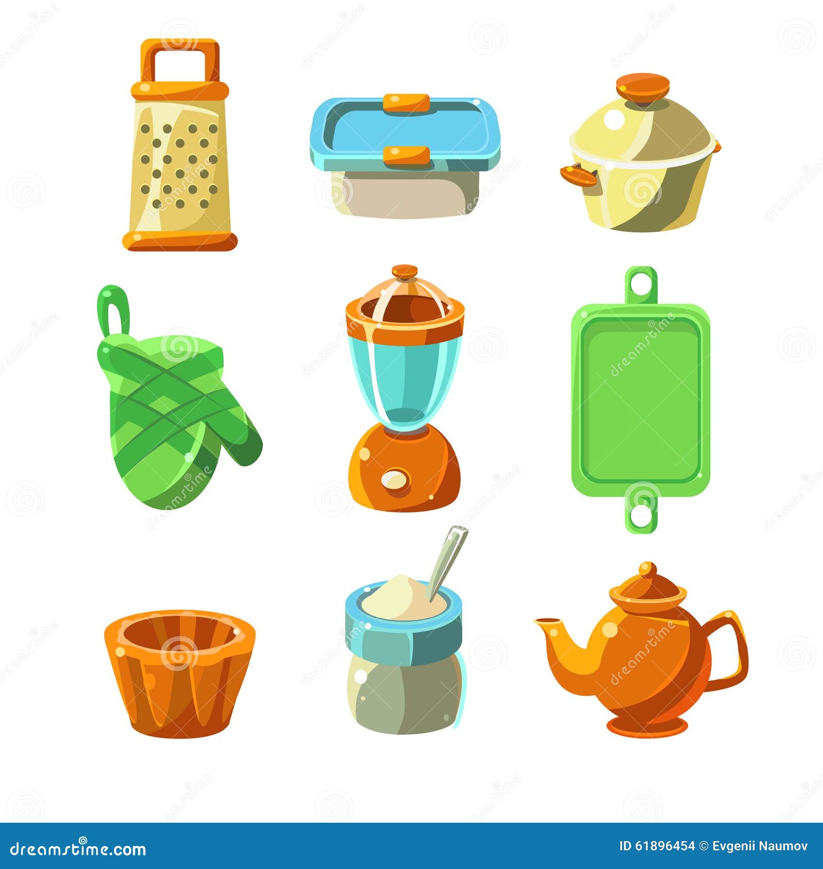 Cooking Utensils Vector Illustration Stock Vector Illustration of
