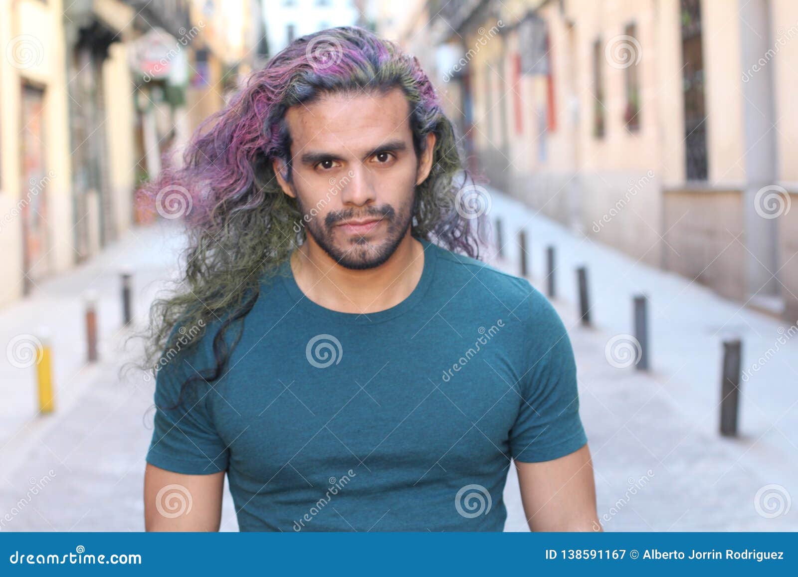 Cool Ethnic Man with Multicoloured Dyed Hair Stock Image - Image of hairstyle, colourful: 138591167 Cool Ethnic Man with Multicoloured Dyed Hair Stock Image - Image of hairstyle, colourful: 138591167