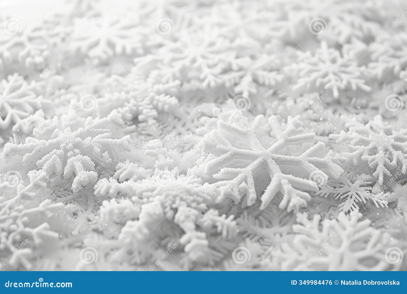 cool frosty background with soft snowflake patterns and icy highlights