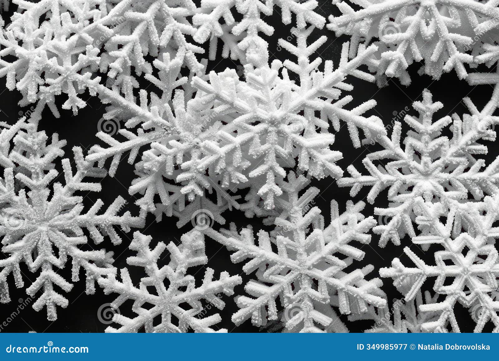 cool frosty background with soft snowflake patterns and icy highlights