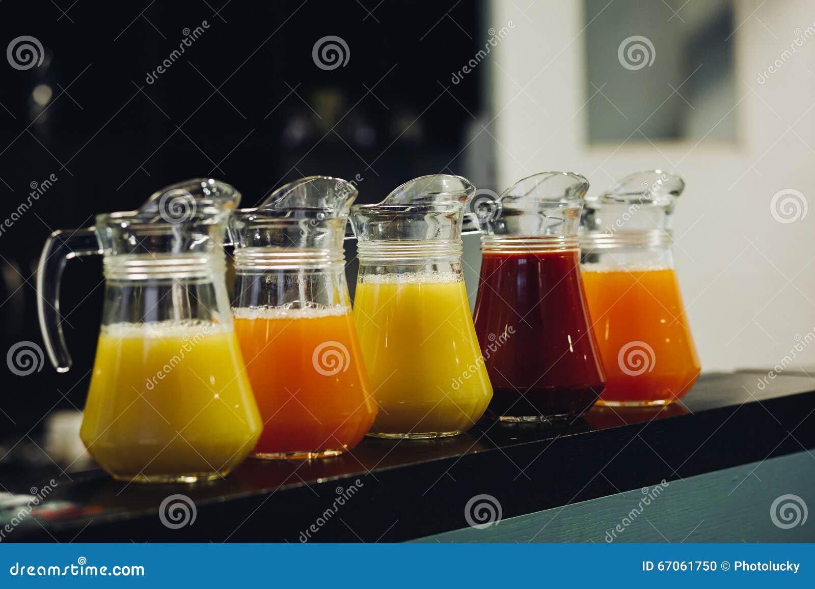 Cool Fruit Juice Bright Colors Stock Photo Image of mess, cold 67061750