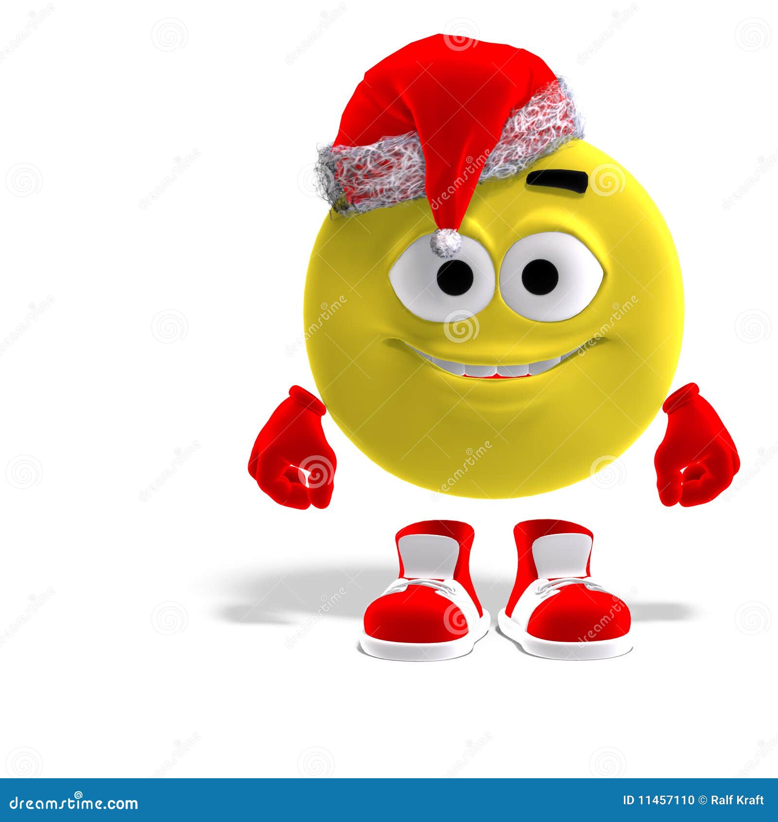 Cool And Funny Emoticon For Christmas Stock Illustration Illustration