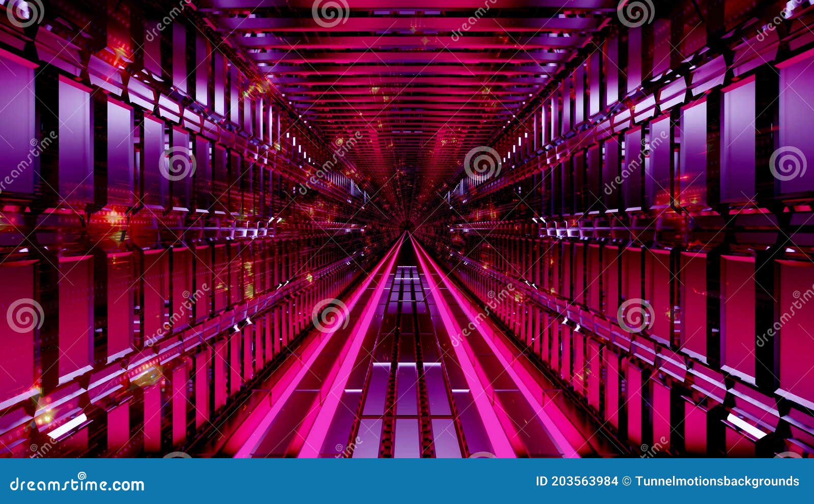Cool Futuristic Science Fiction Tunnel 3d Illustration Vfx Background  Wallpaper Stock Illustration - Illustration of futuristic, tunnelmotions:  203563984