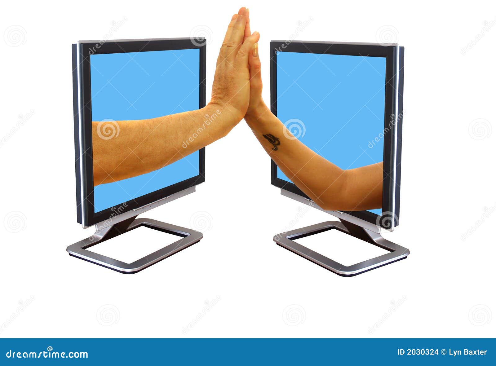 Cool handshake stock photo. Image of digital, desktop 2030324