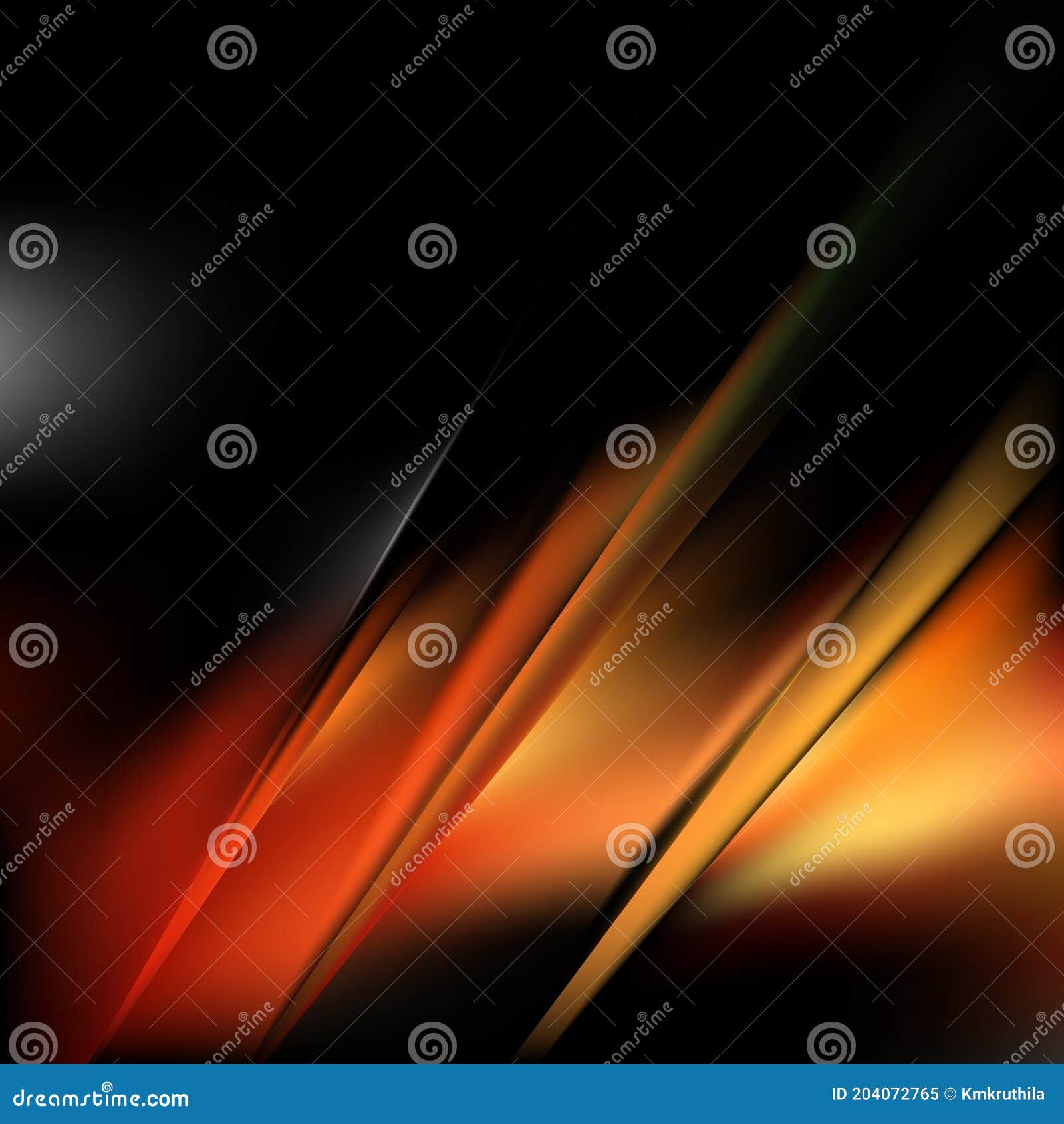 Cool Orange Background Graphic Stock Illustration Illustration of