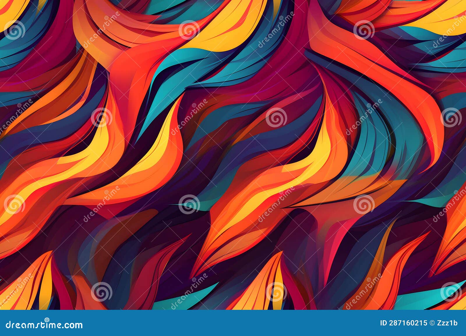 a cool seamless abstract doodle pattern inspired by 00s, neural network generated image
