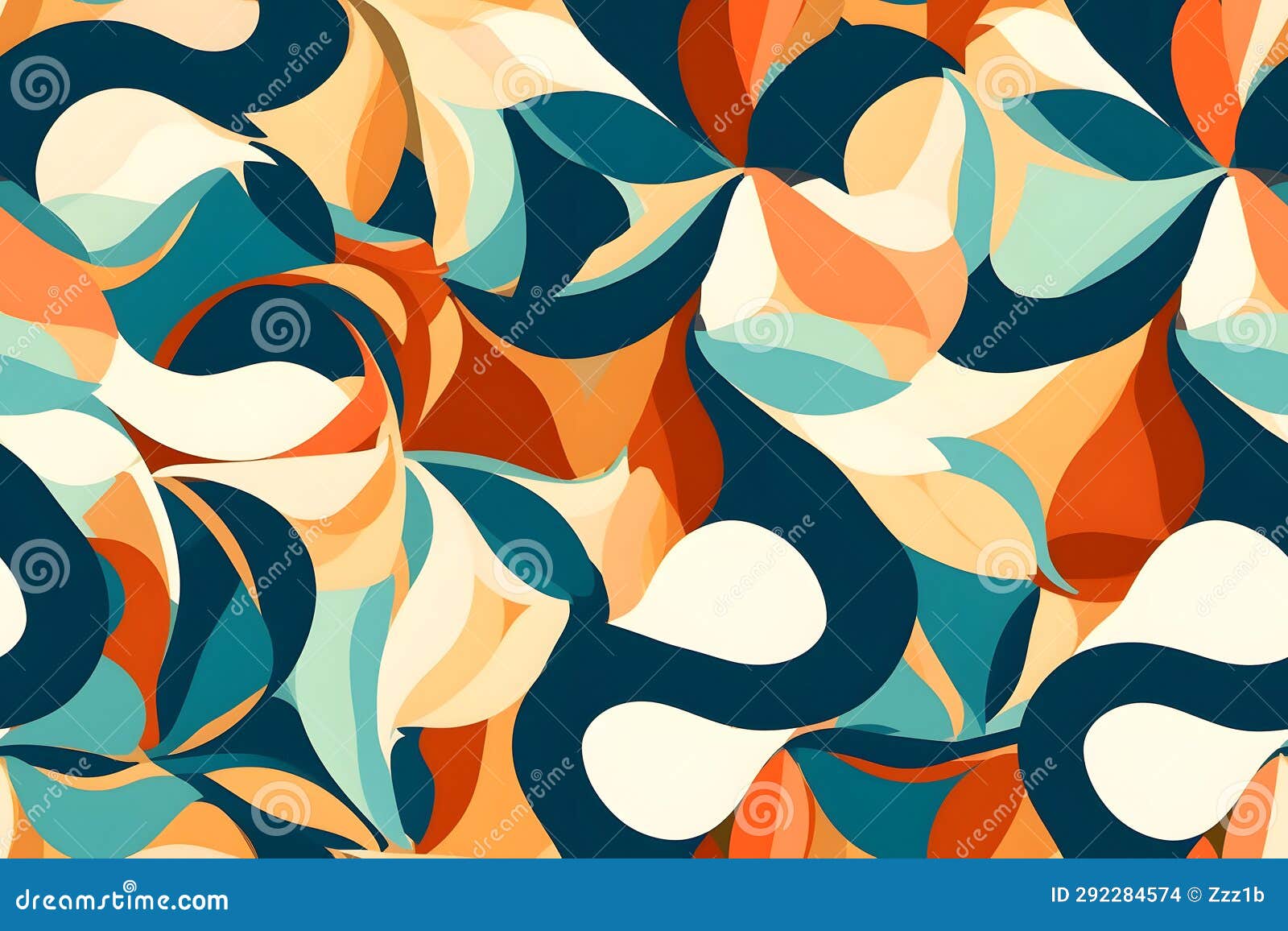 a cool seamless abstract doodle pattern inspired by 00s, neural network generated image