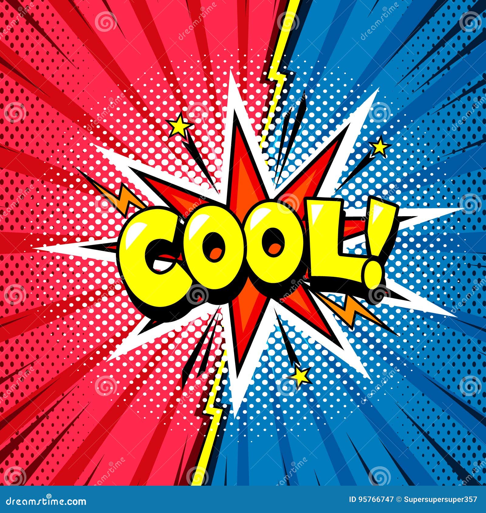 cool superhero comic book speech bubble background