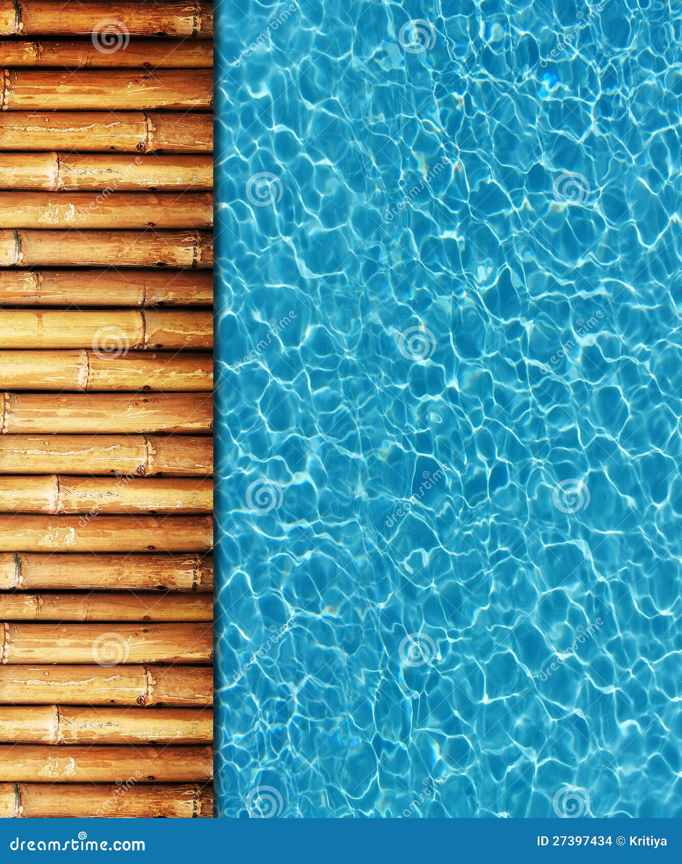 Cool Water in Swimming Pool Stock Photo Image of pattern, refraction