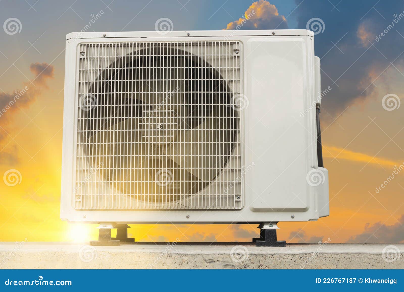 Cooling Air Condition Unit and Control System, Air Condenser Engine