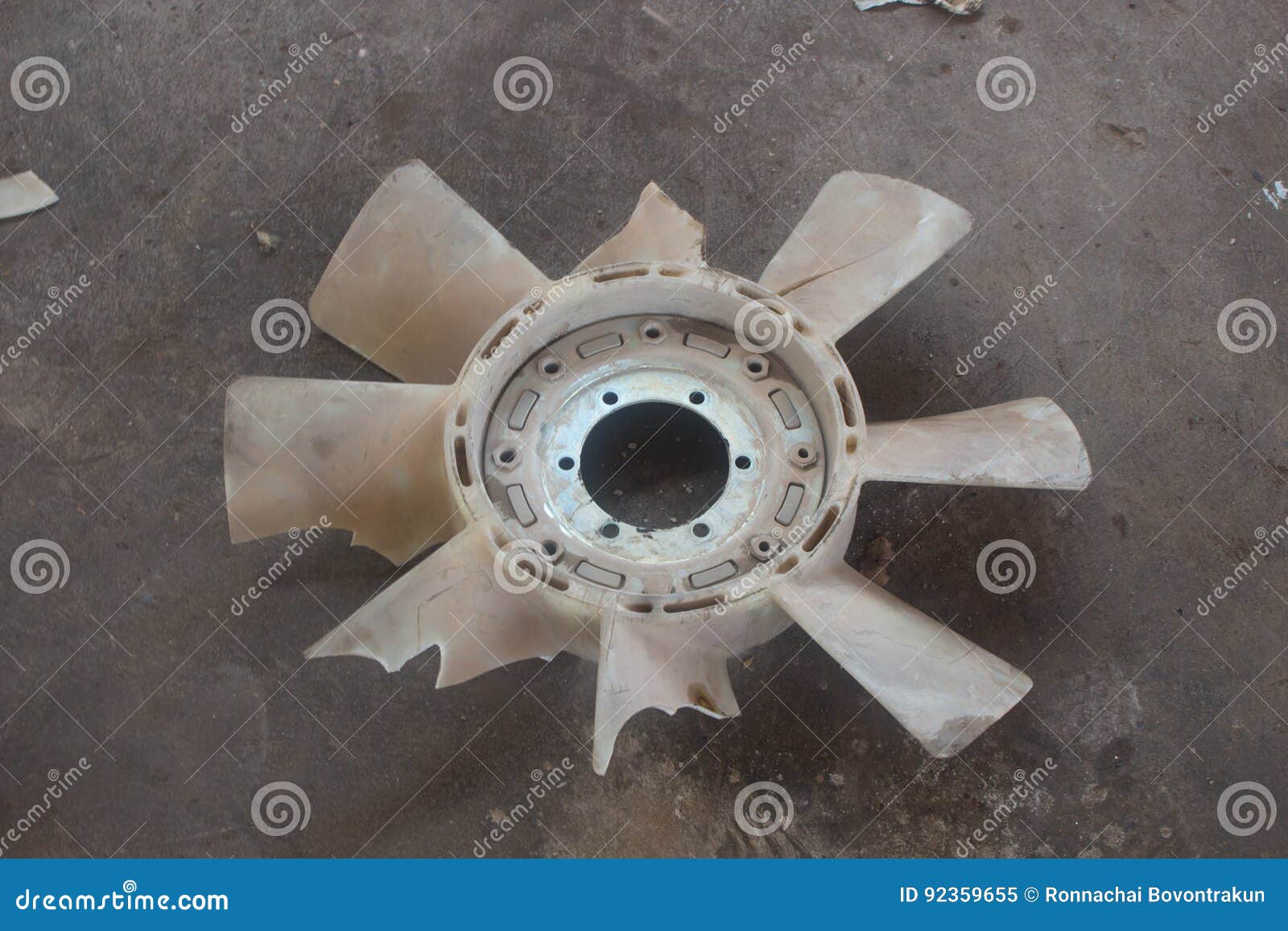 Cooling fan of car stock image. Image of spare, heat 92359655
