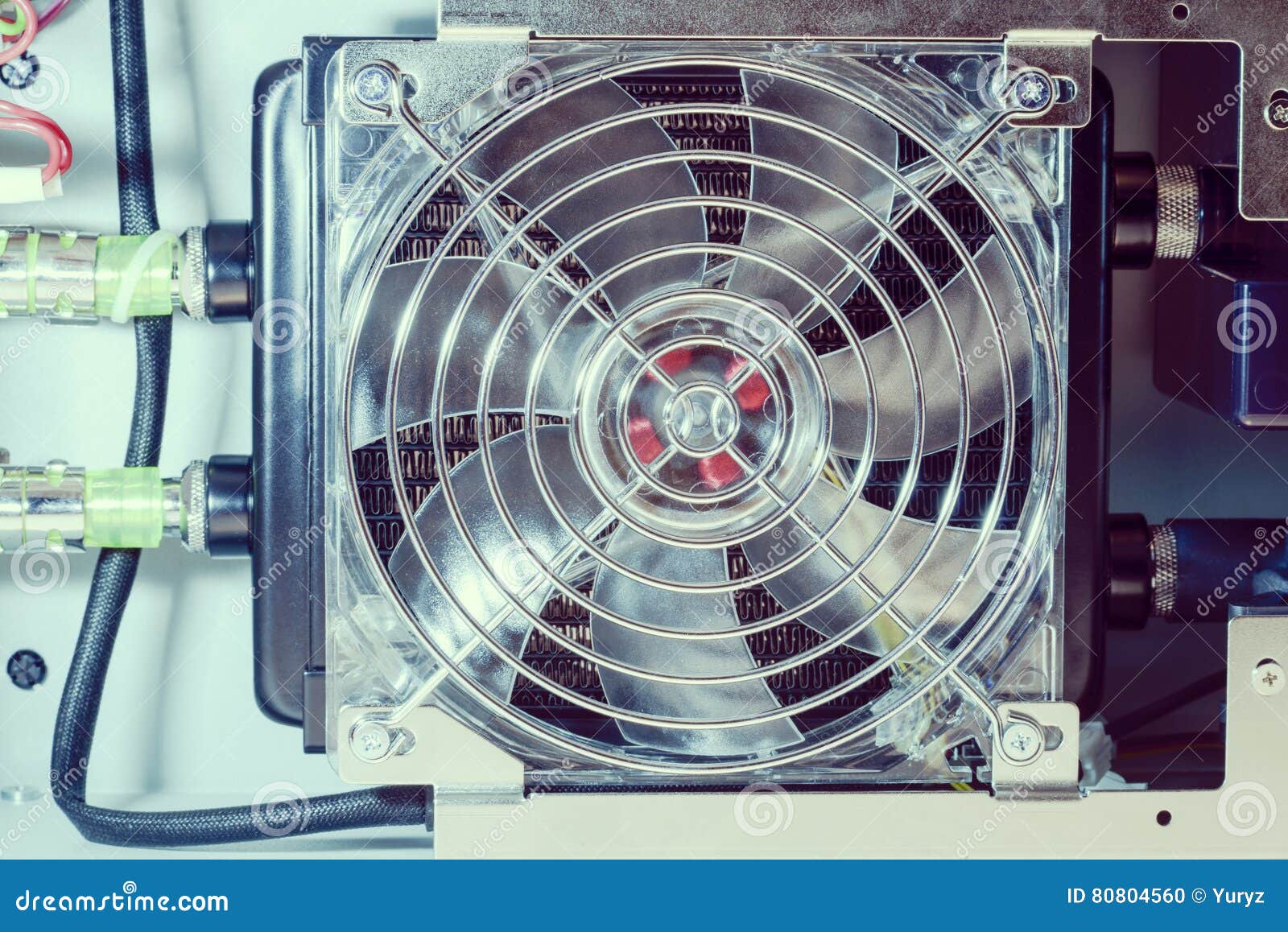 Cooling fan inside stock photo. Image of technology, inside 80804560