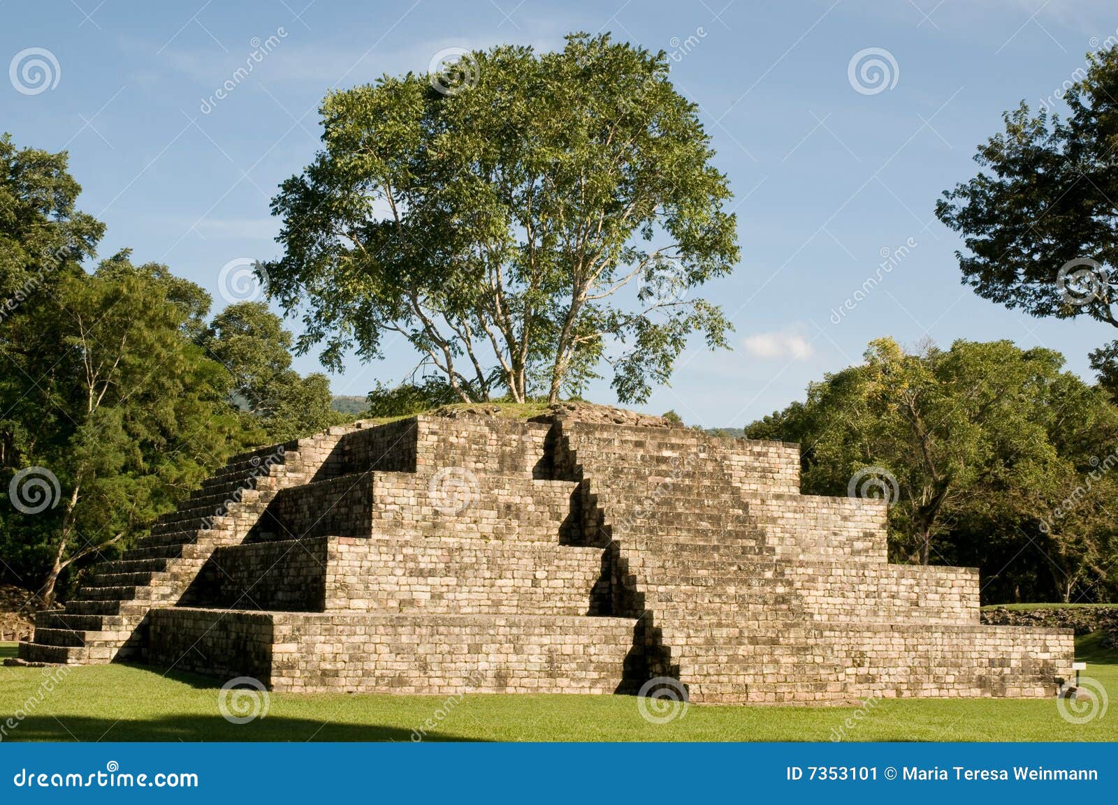 copan - mayan pyramide