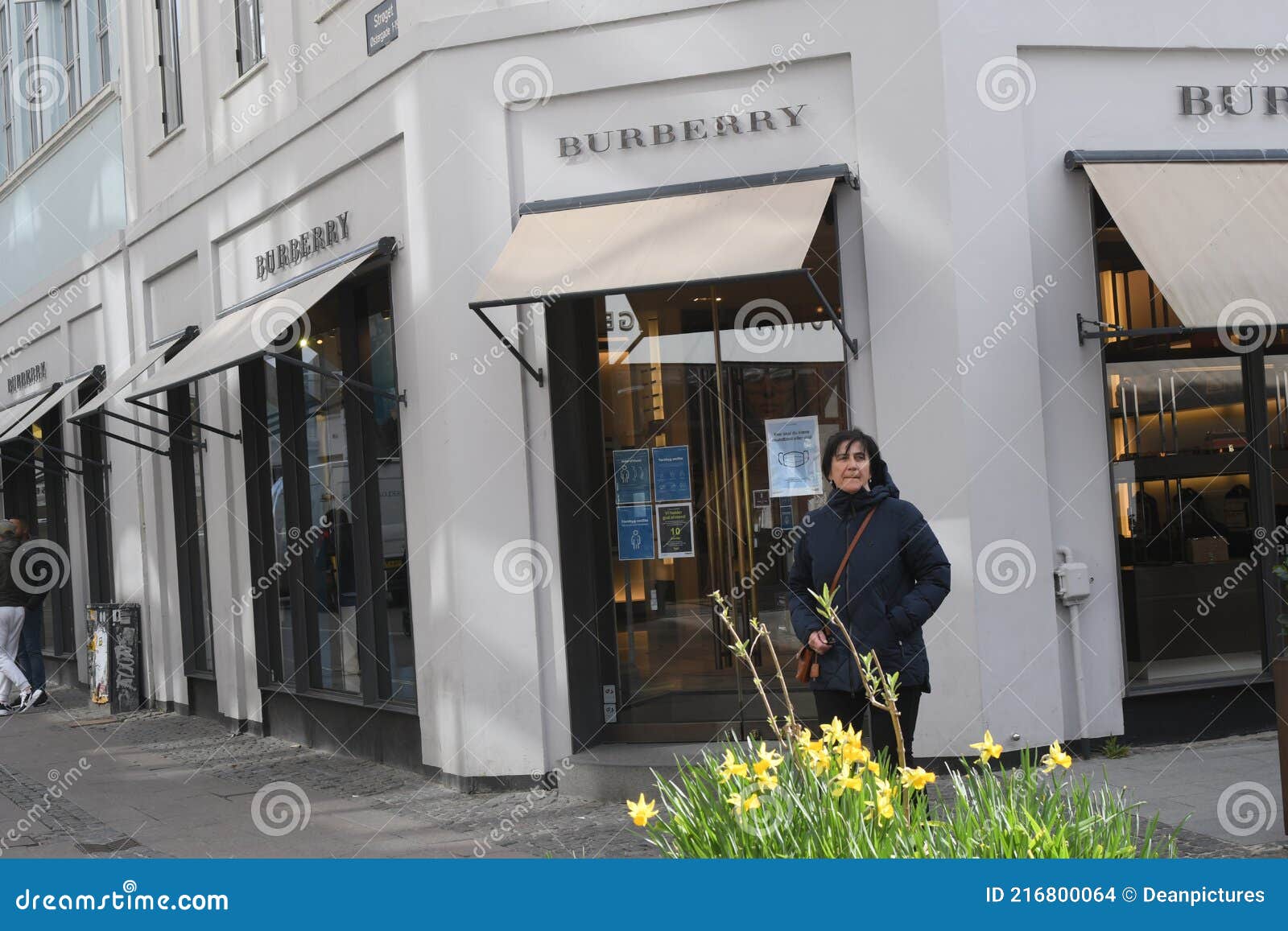 Burberry Store Stroeget in Copenhagen Denmark Editorial Stock Image of british, finance: