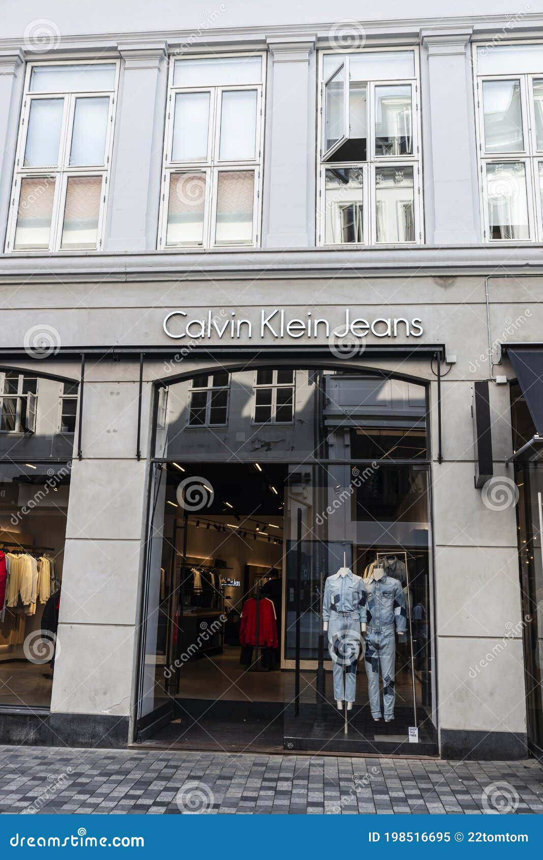 matrix nødsituation halvø Calvin Klein Jeans Clothing Store in KÃ¸bmagergade Street, Copenhagen,  Denmark Editorial Image - Image of cityscape, exclusive: 198516695