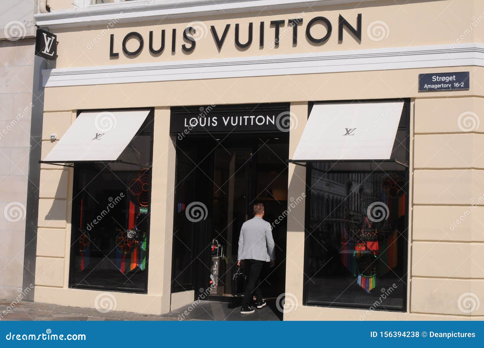 Louis vuitton logo editorial stock photo. Illustration of louis