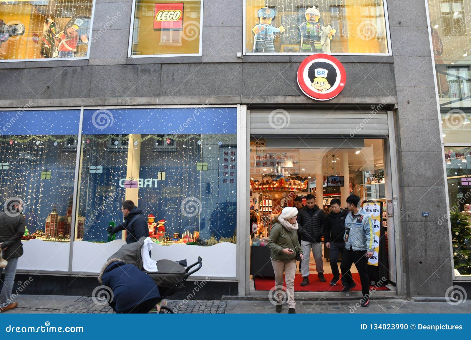 BR TOY WILL CLOSE FEW STORE in DENMARK Editorial Image - Image of